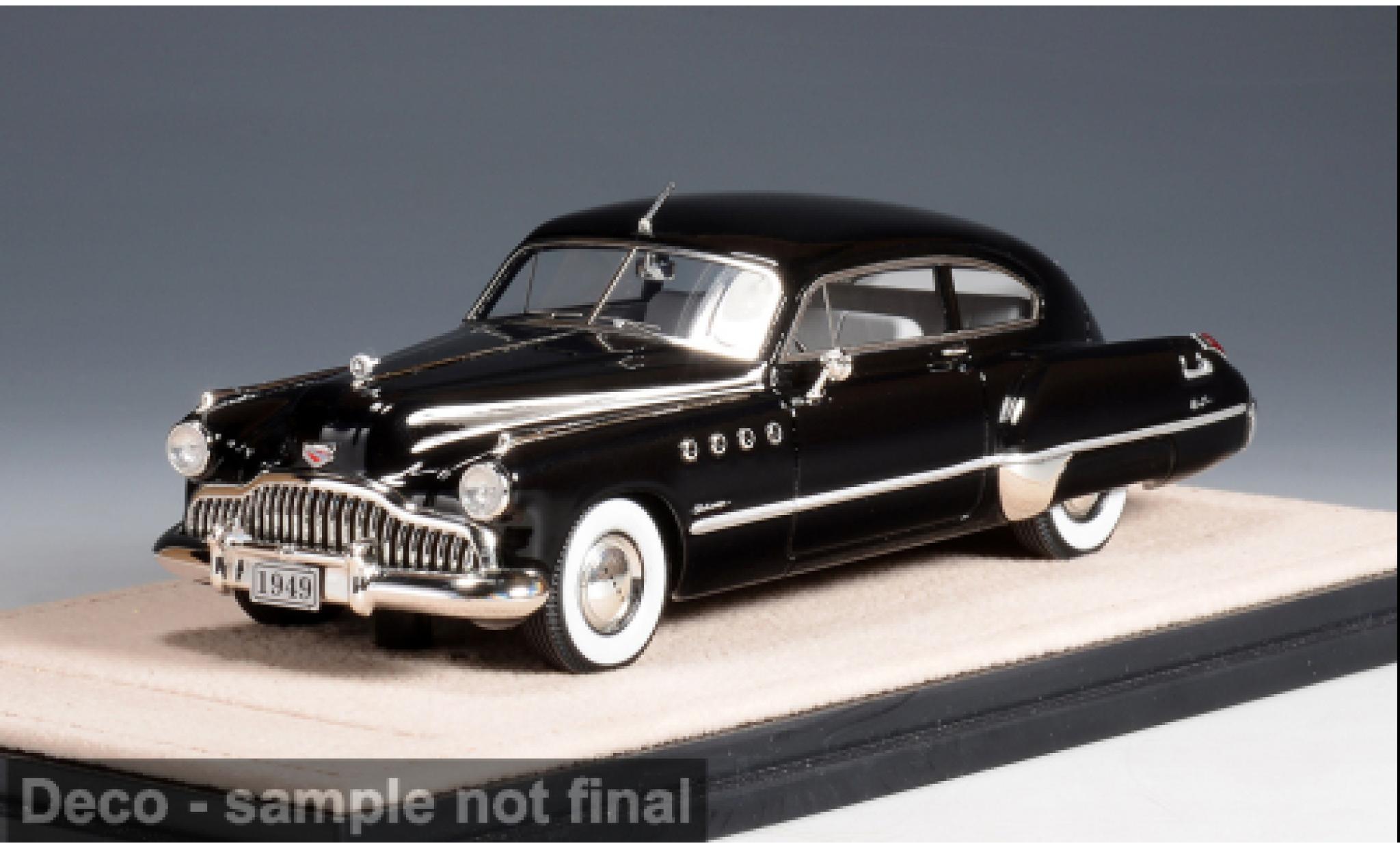 Buick Roadmaster 1/43 Stamp Models Sedanette black 1949 1:43 diecast model cars