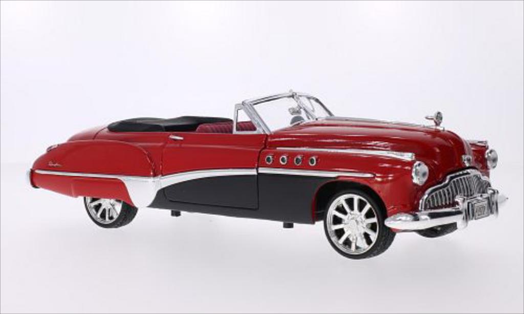 Buick Roadmaster 1/18 Motormax Tuning red/black 1949 diecast model cars