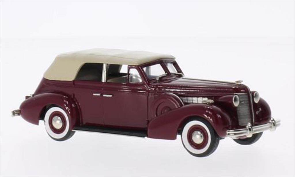 Buick Special 1/43 Brooklin 5-Passenger Convertible Phaeton red/beige 1937 diecast model cars