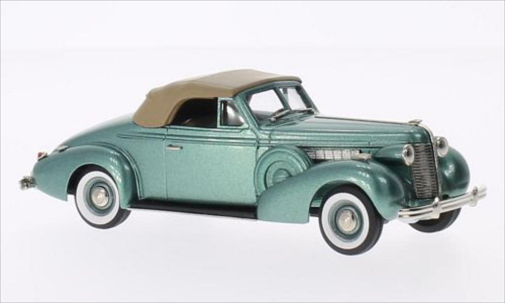 Buick Special 1/43 Brooklin Convertible Coupe M46-C metallic grun/brown 1938 diecast model cars