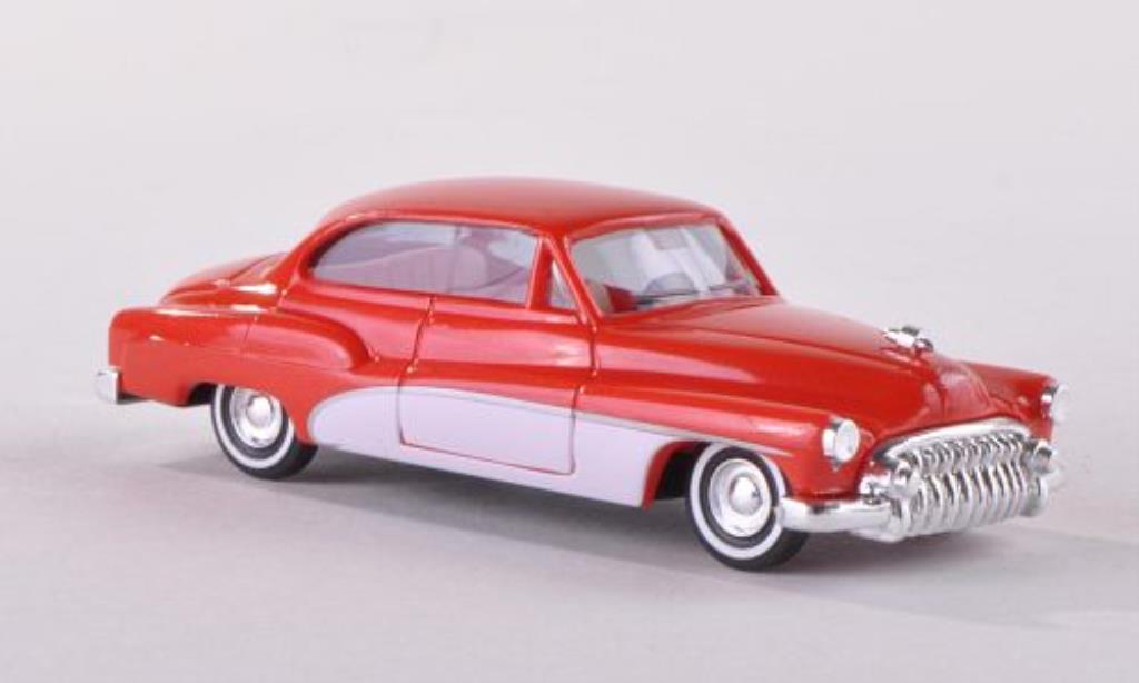 Buick Special 1/87 Busch Series 40 Deluxe red/white 1950 diecast model cars