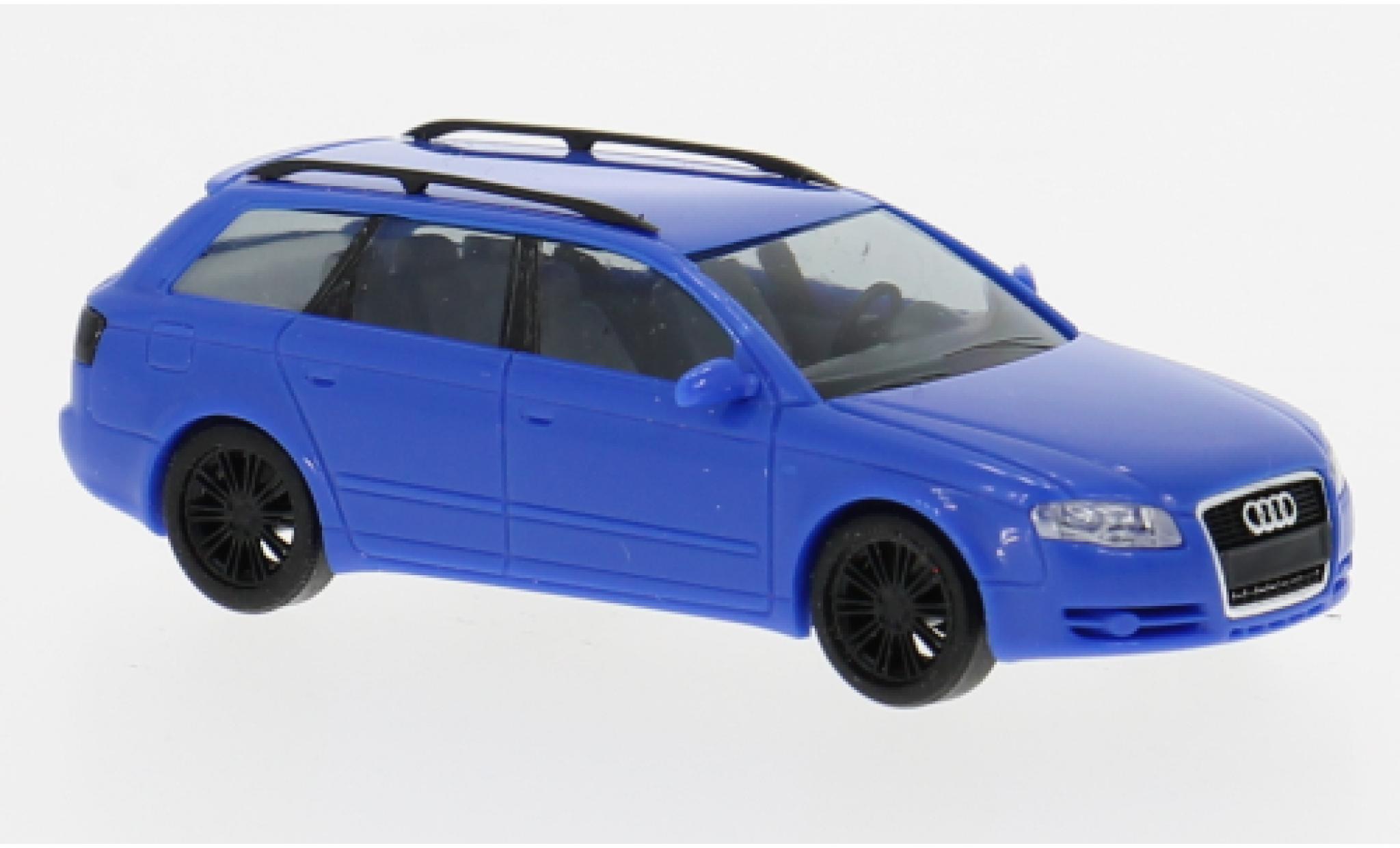 Audi A4 1/87 Busch Avant blue 2004 1:87 diecast model cars