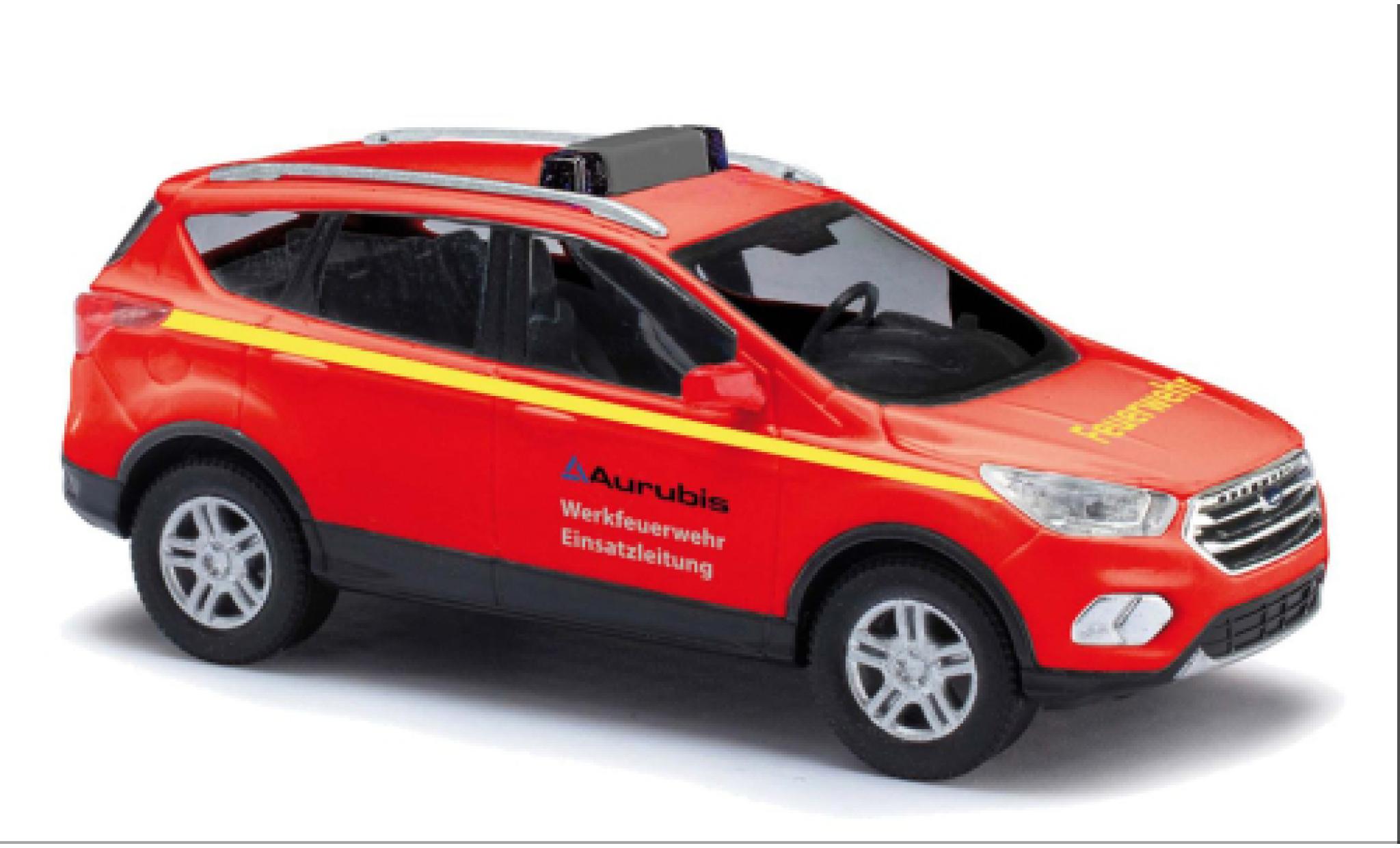 Ford Kuga 1/87 Busch Werkfeuerwehr Aurubis Hamburg 2017 diecast model cars