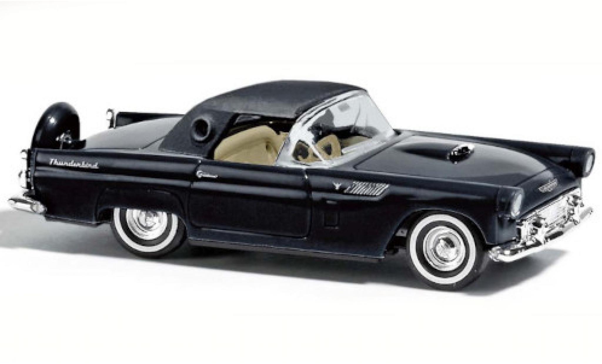 Ford Thunderbird 1/87 Busch Hardtop black 1956 diecast model cars