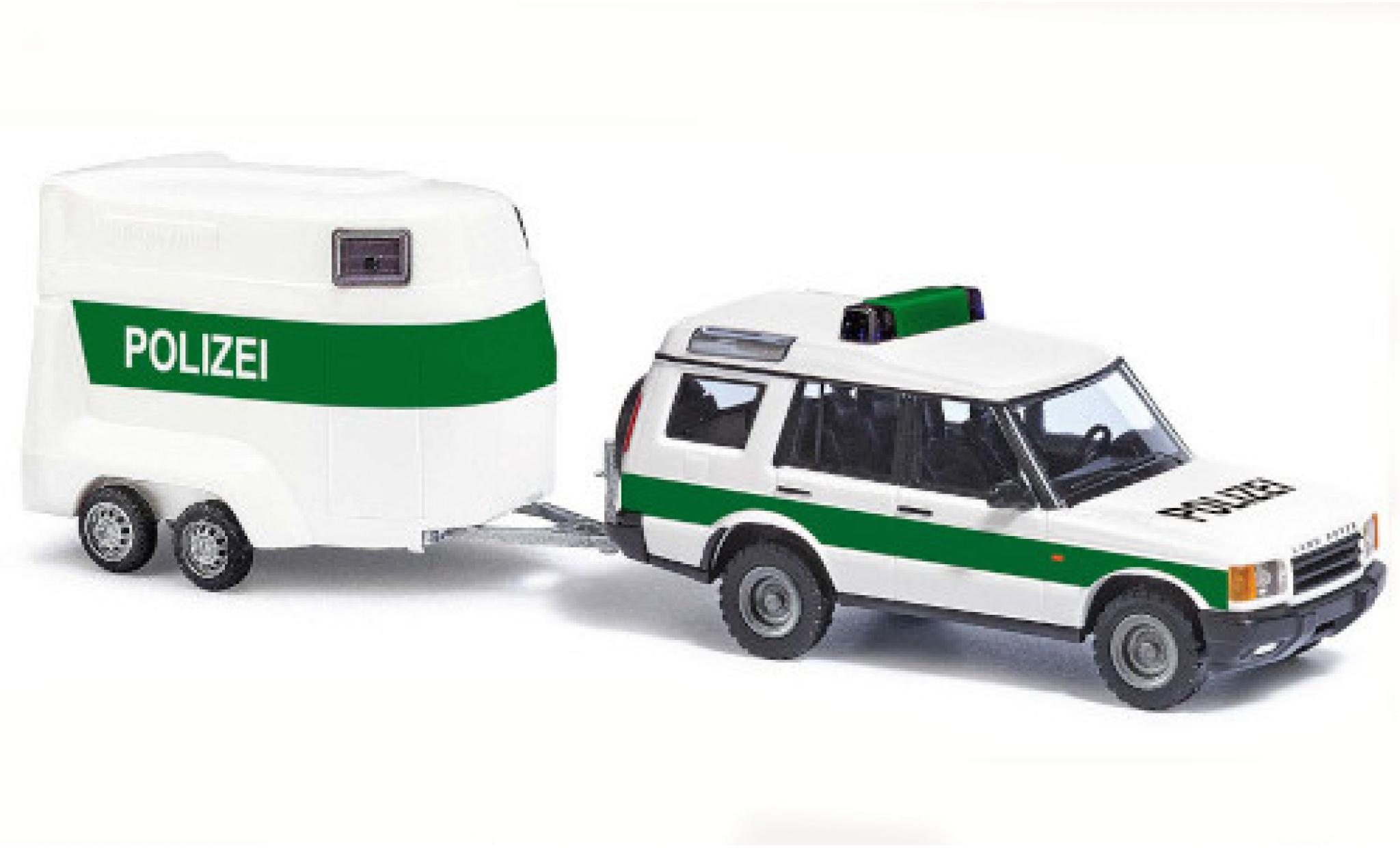 Land Rover Discovery 1/87 Busch Police 1998 diecast model cars