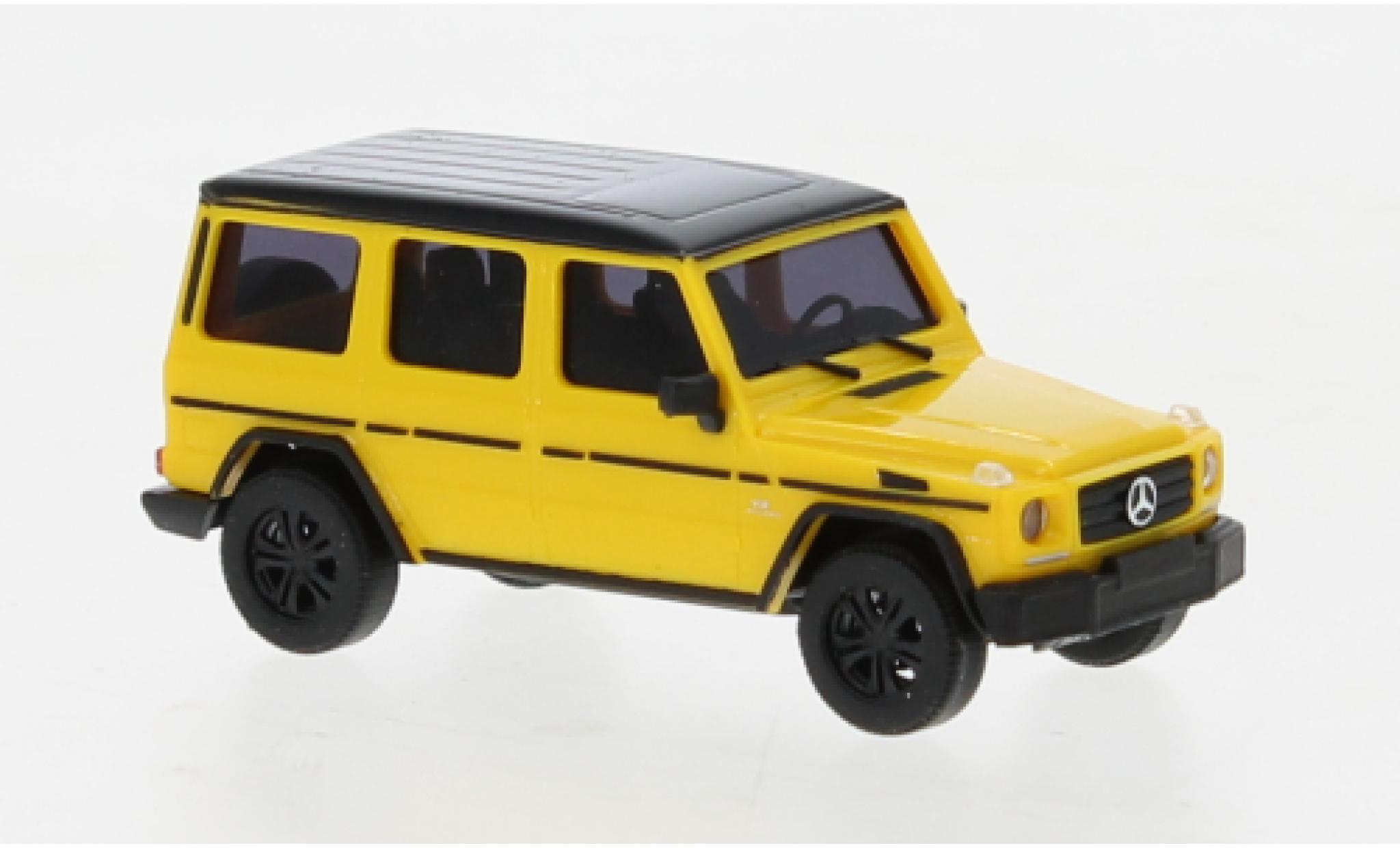 Mercedes Classe G 1/87 Busch G-classe Edition 35 yellow 2008 diecast model cars