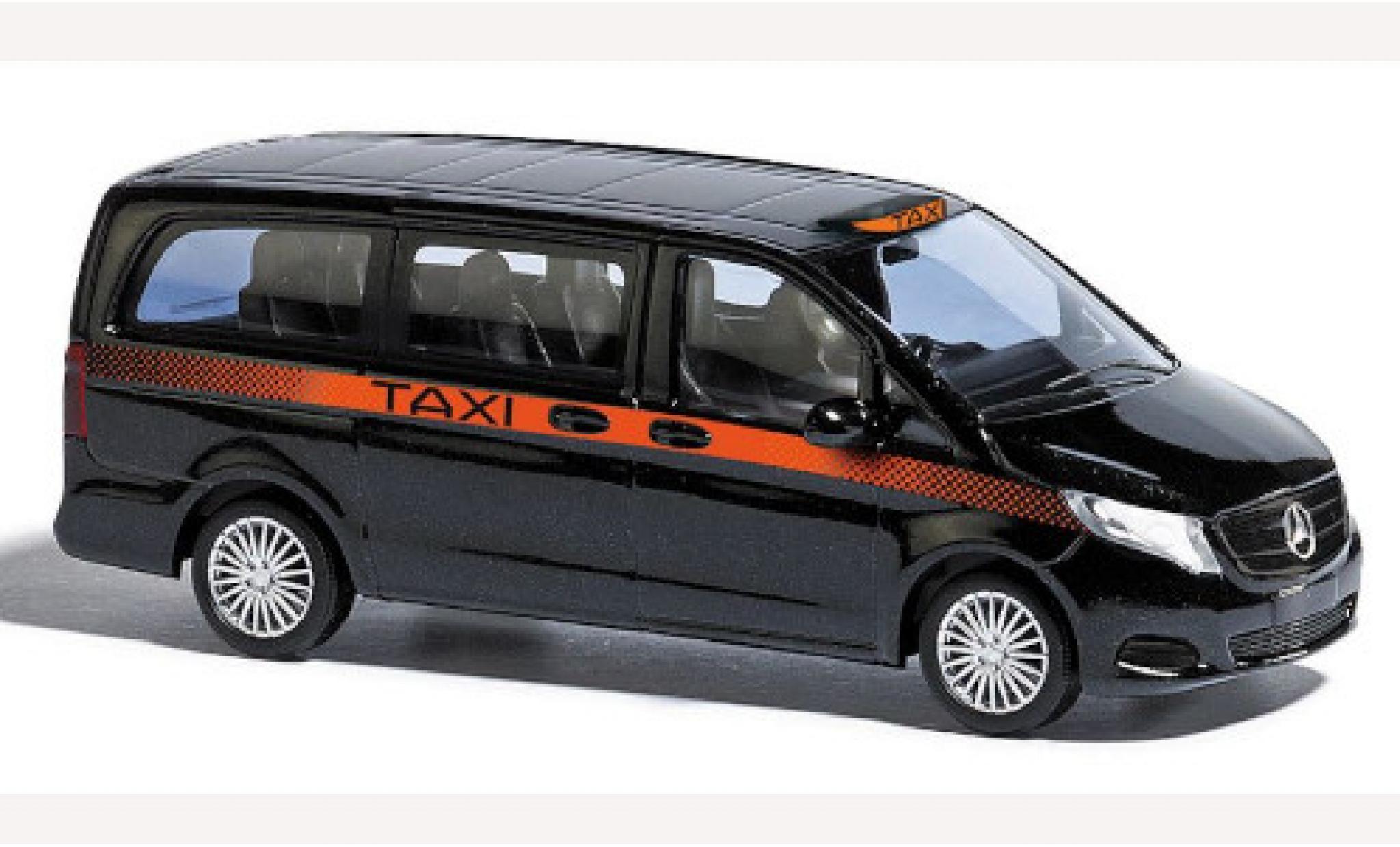 Mercedes CLA 1/87 Busch V-classe RHD Taxi (GB) 2014 diecast model cars