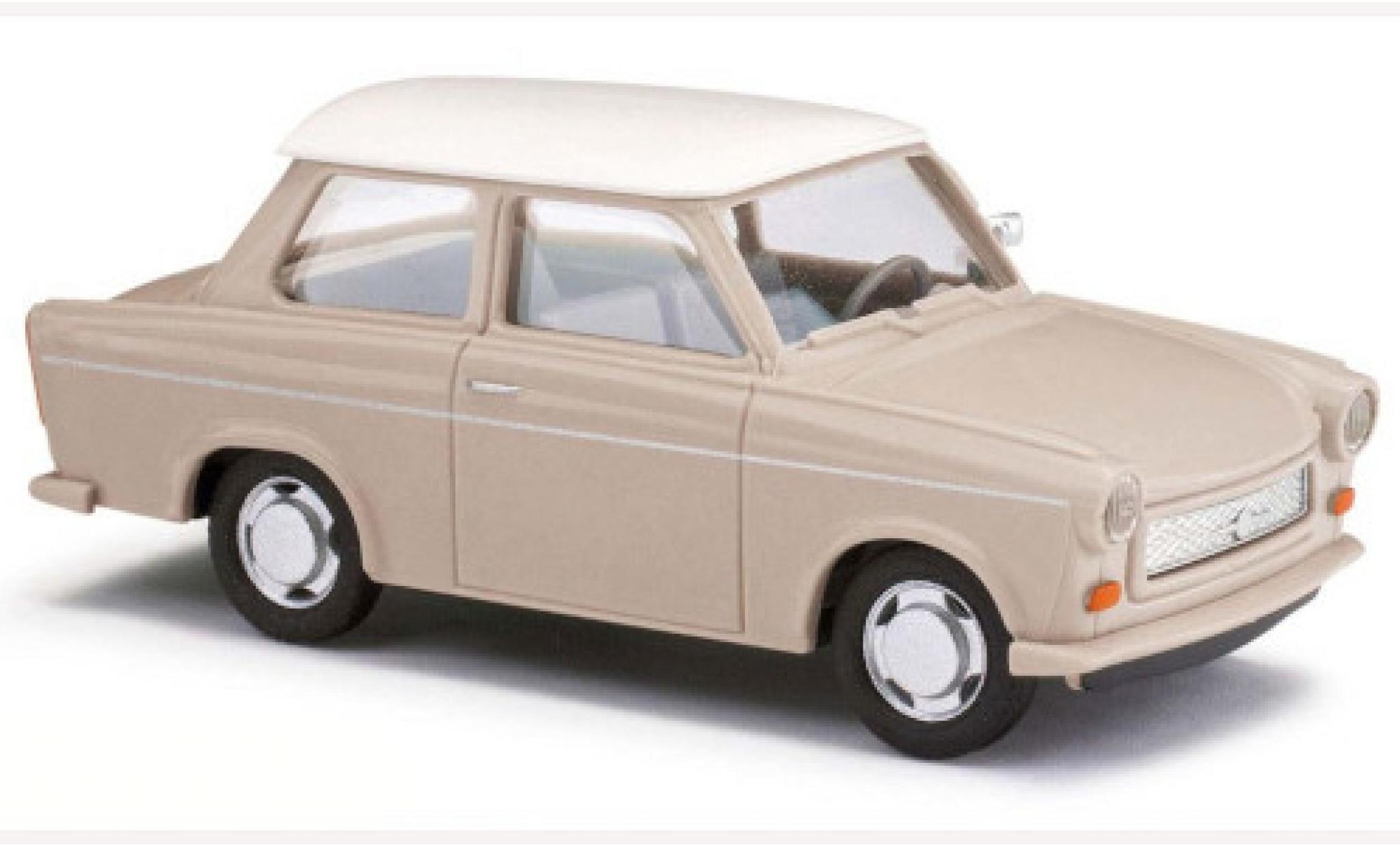 Trabant 601 1/87 Busch beige/white 1964 diecast model cars