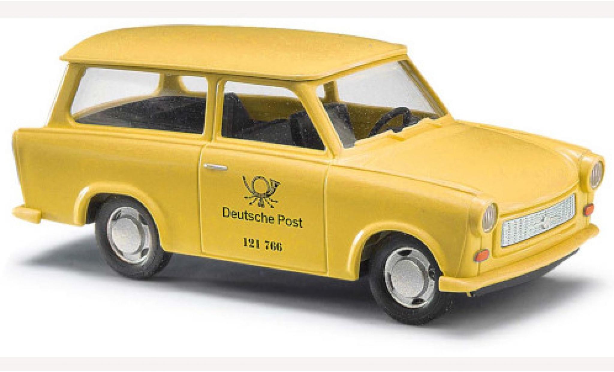 Trabant 601 1/87 Busch Universal Deutsche Post 1968 diecast model cars