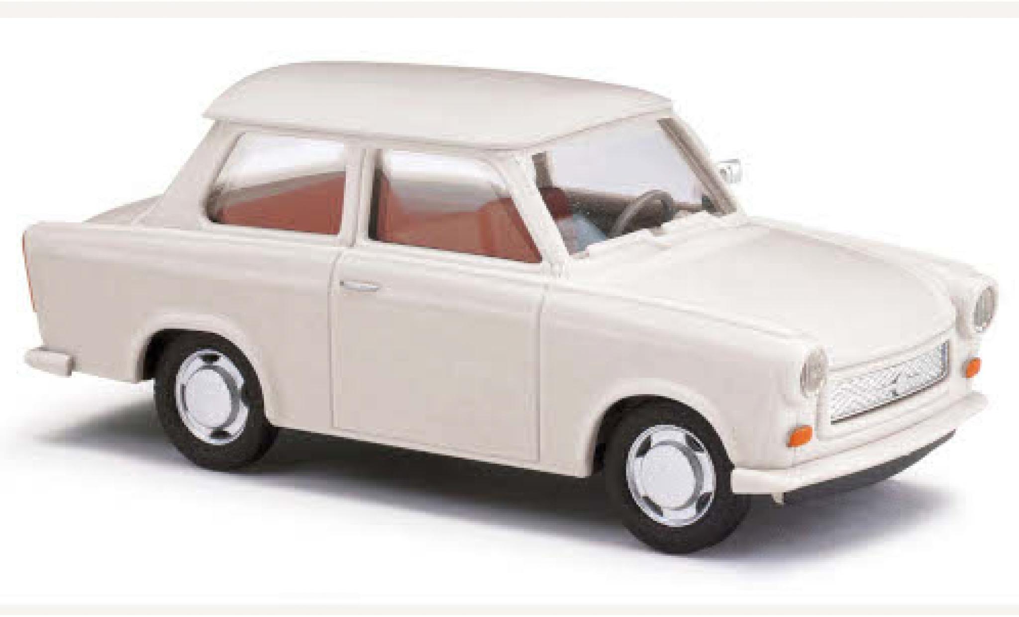 Trabant 601 1/87 Busch white 1964 diecast model cars