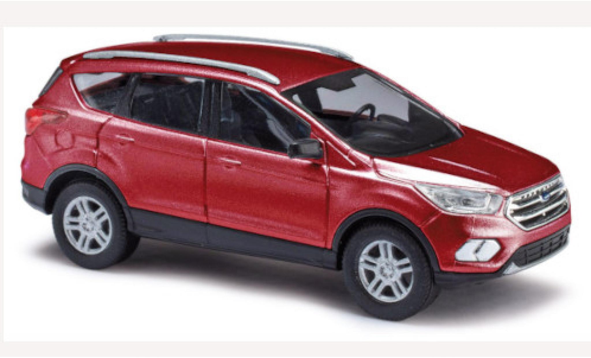 Ford Kuga 1/87 Busch metallic red 2017 diecast model cars