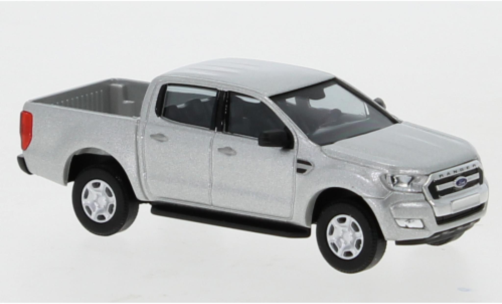 Ford Ranger 1/87 Busch DoKa grey 2016 diecast model cars
