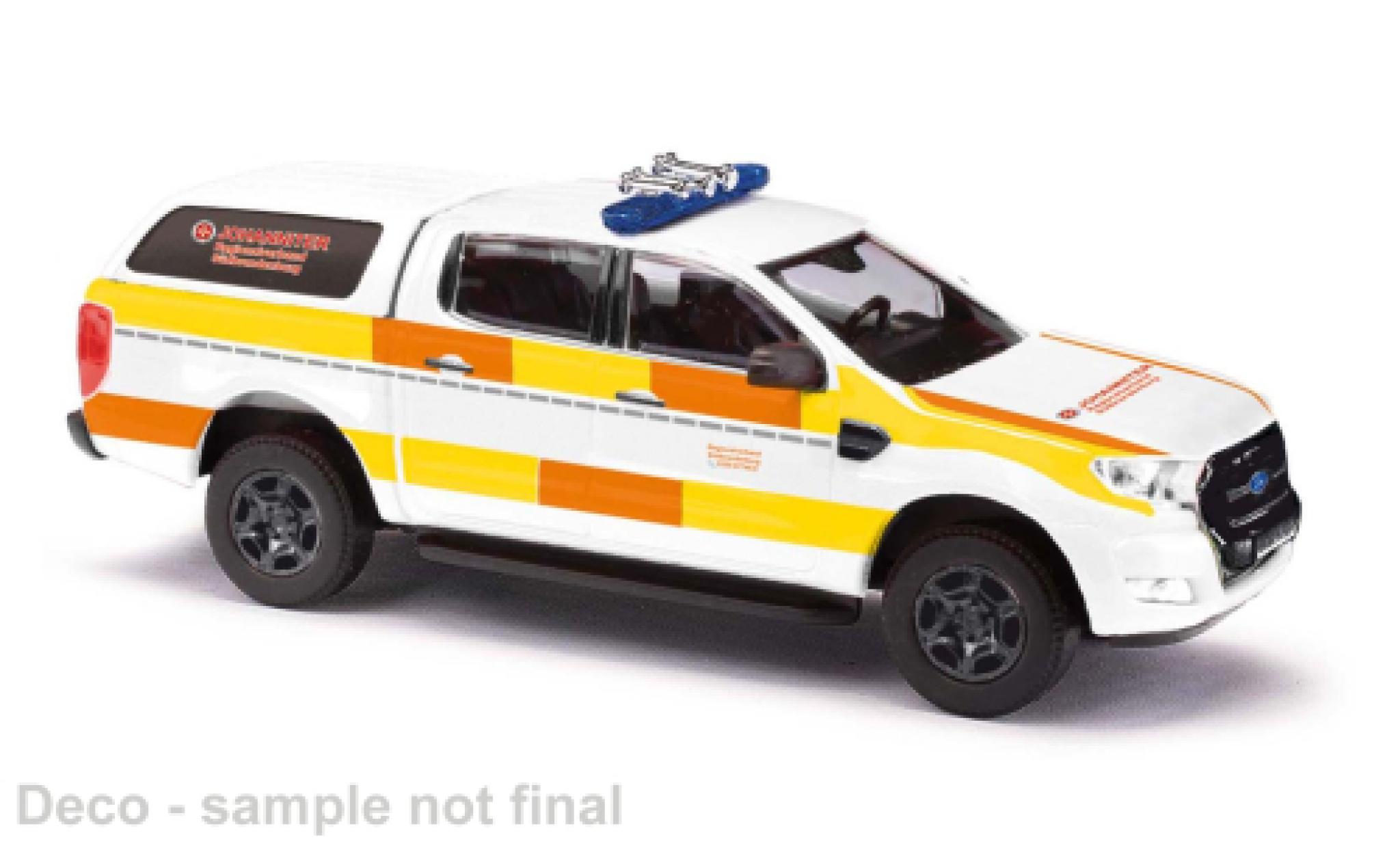 Ford Ranger 1/87 Busch KDOW Johanniter Cottbus 2016 1:87 diecast model cars