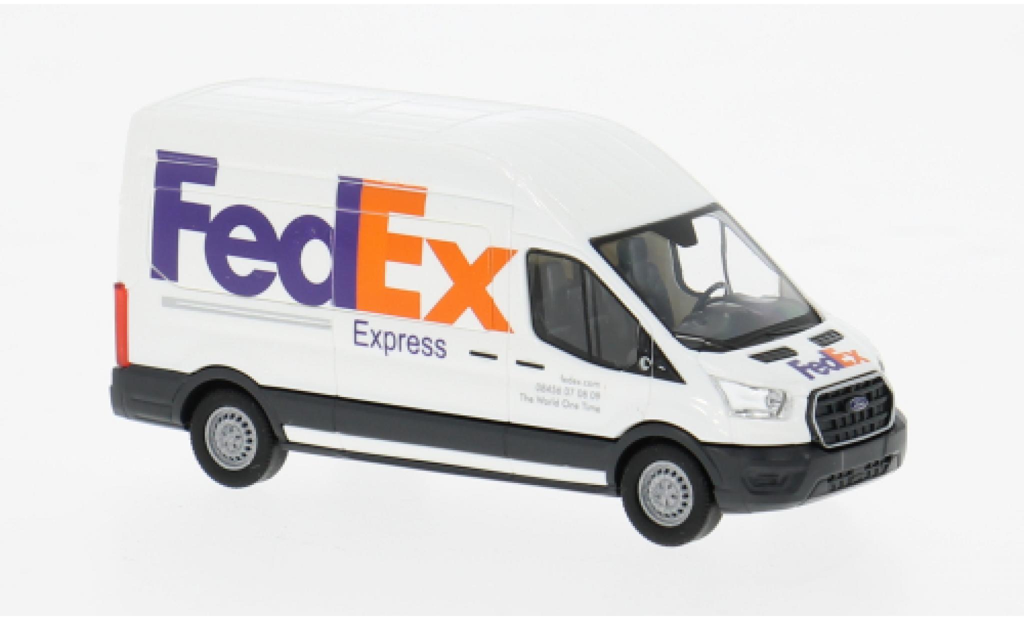 Ford Transit 1/87 Busch 2014 FedEx 1:87 diecast model cars