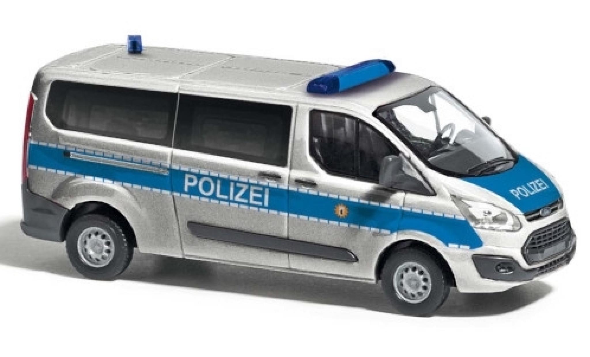 Ford Transit 1/87 Busch Custom Bus Police Berlin diecast model cars