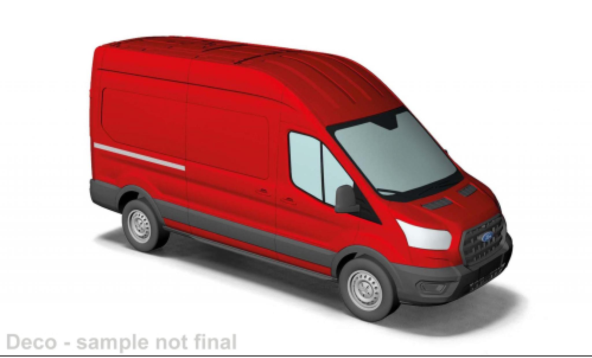 Ford Transit 1/87 Busch Kasten red 2014 1:87 diecast model cars
