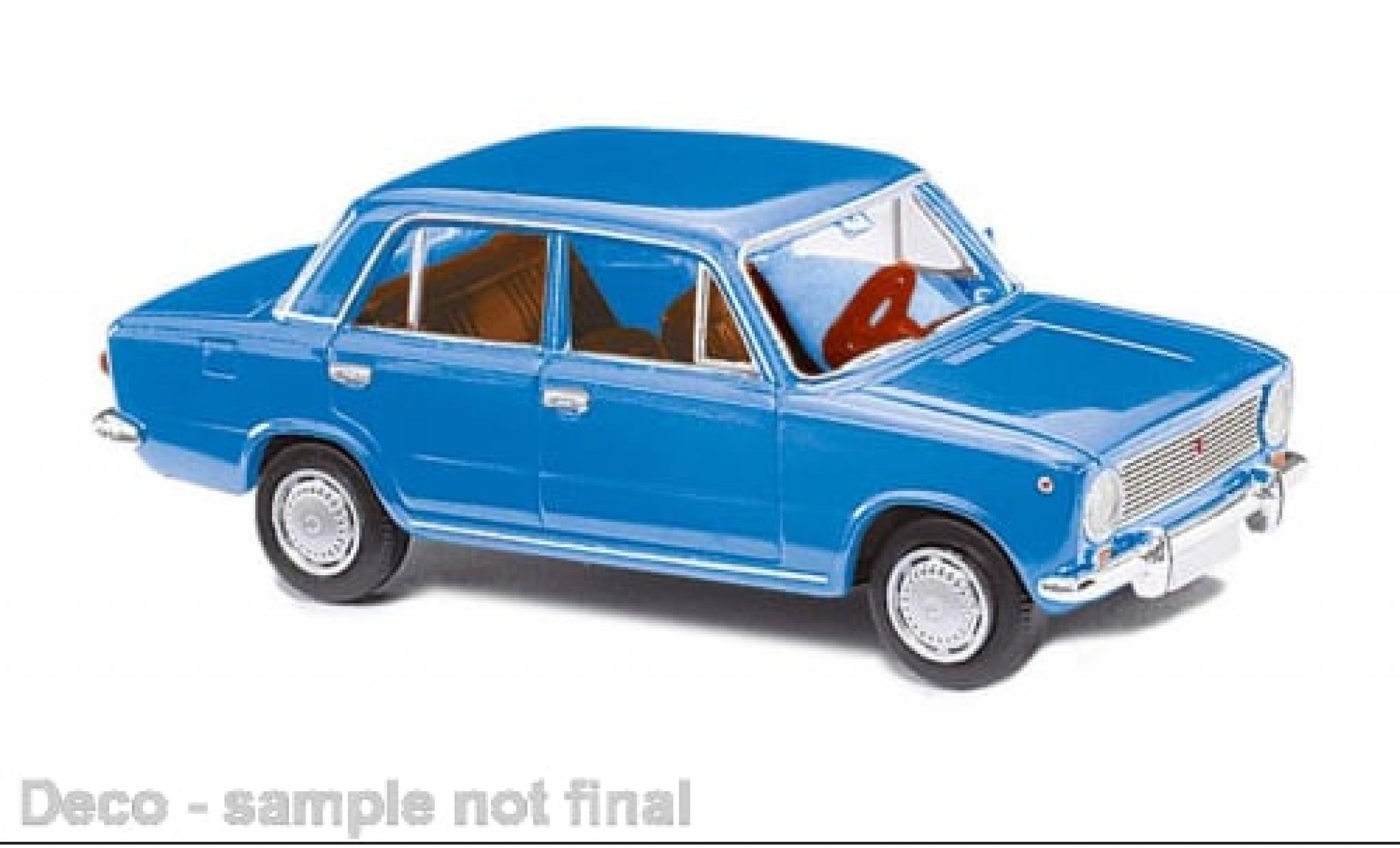 Lada 1200 1/87 Busch blue 1971 1:87 diecast model cars
