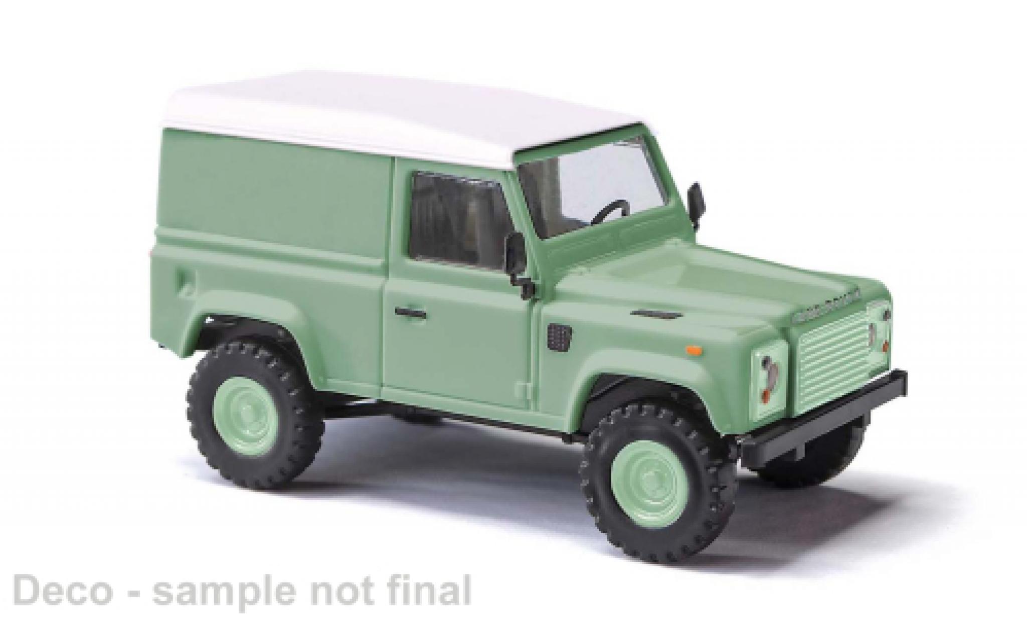 Land Rover Defender 1/87 Busch 90 Kasten green 1983 1:87 diecast model cars