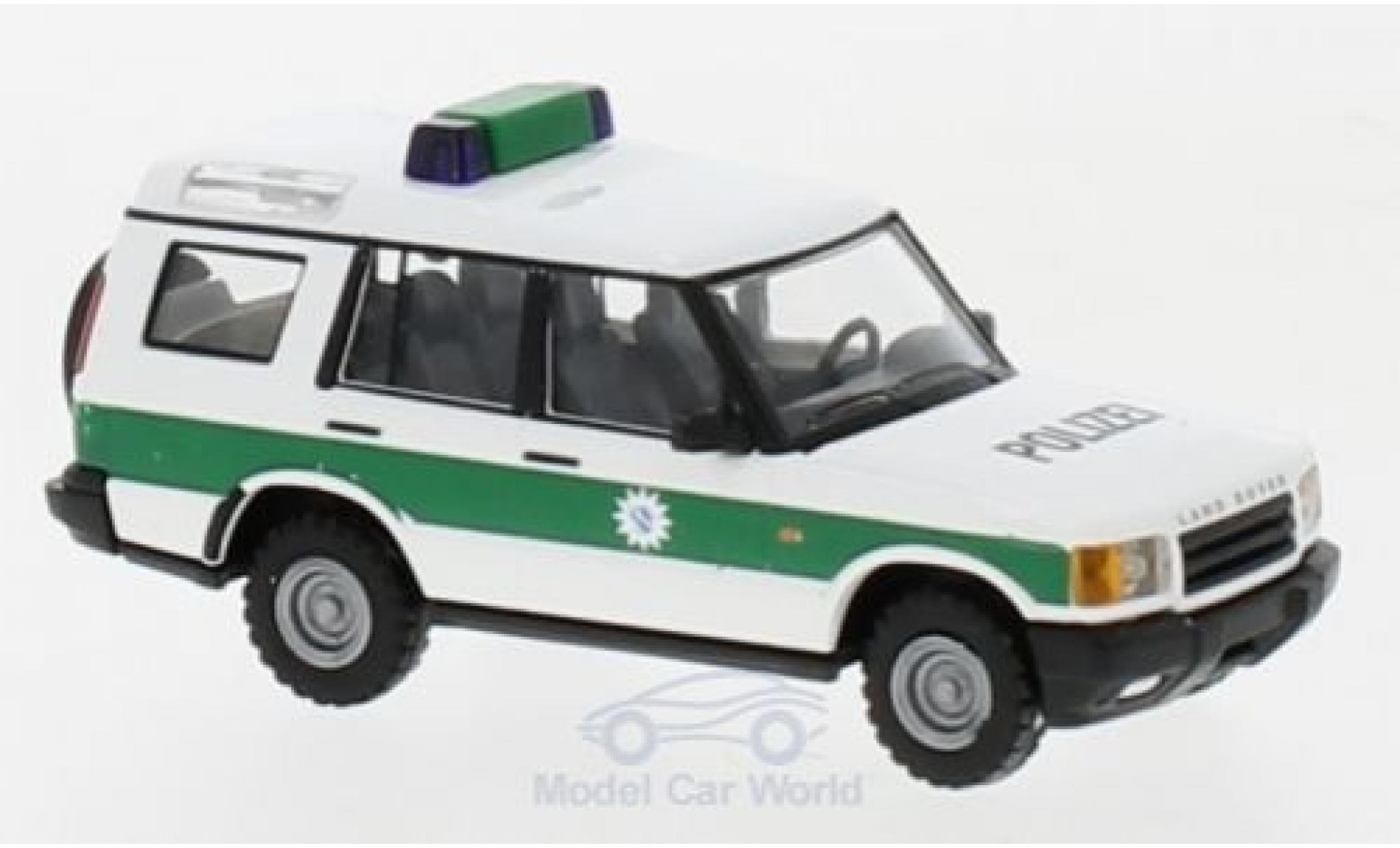 Land Rover Discovery 1/87 Busch Police Bayern 1998 diecast model cars