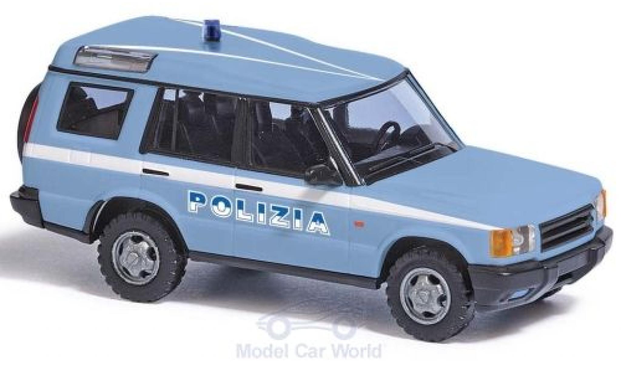 Land Rover Discovery 1/87 Busch Polizia 1998 diecast model cars