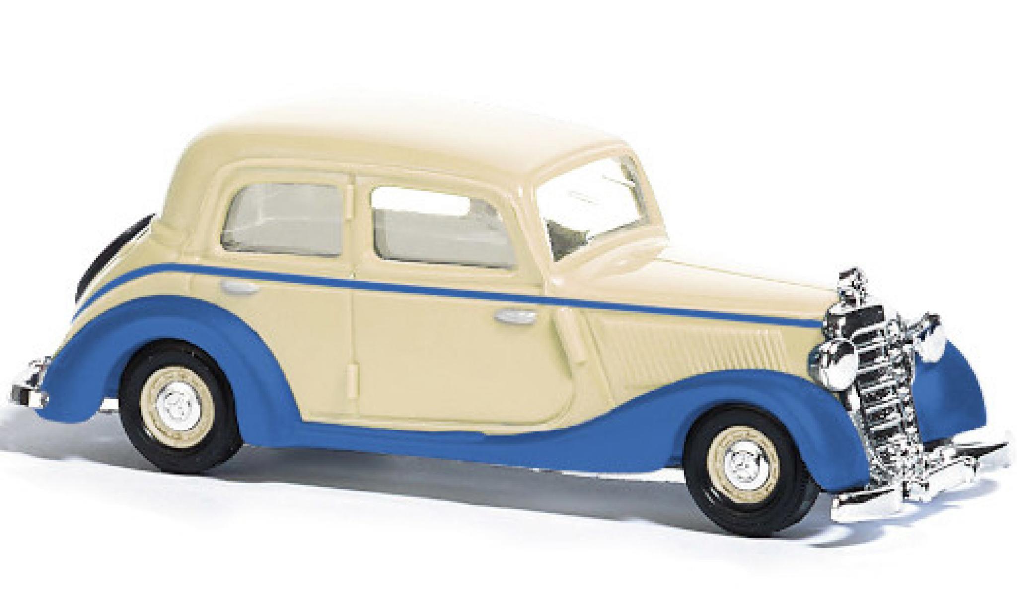 Mercedes 170 1/87 Busch V white/blue diecast model cars