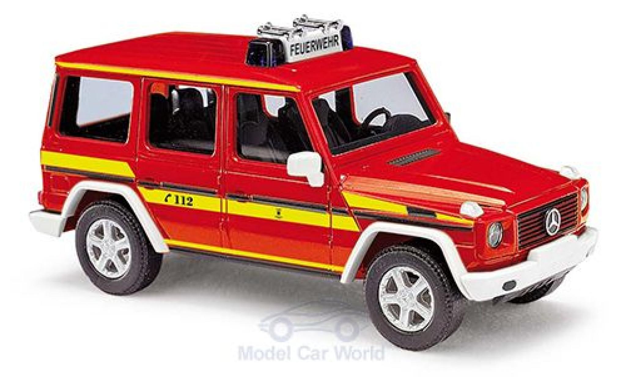 Mercedes Classe G 1/87 Busch Fire brigade M&uuml;nchen 1990 diecast model cars