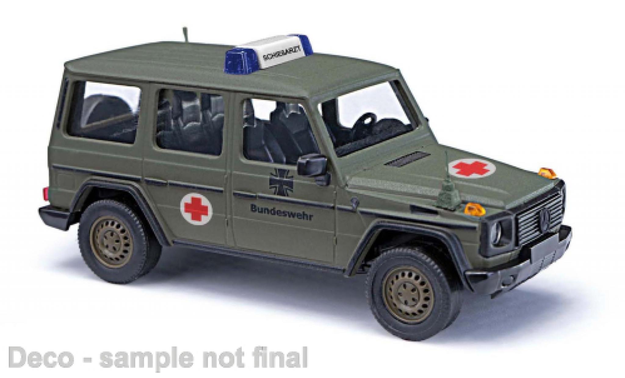 Mercedes Classe G 1/87 Busch (W463) Bundeswehr - Rotes Kreuz 1990 1:87 diecast model cars