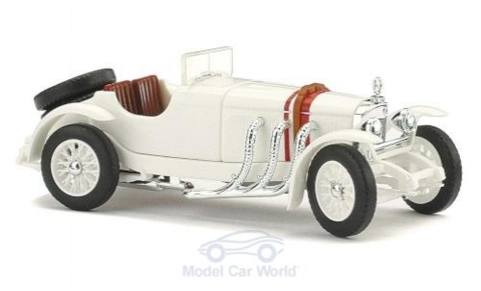 Mercedes SSK 1/87 Busch white 1928 diecast model cars