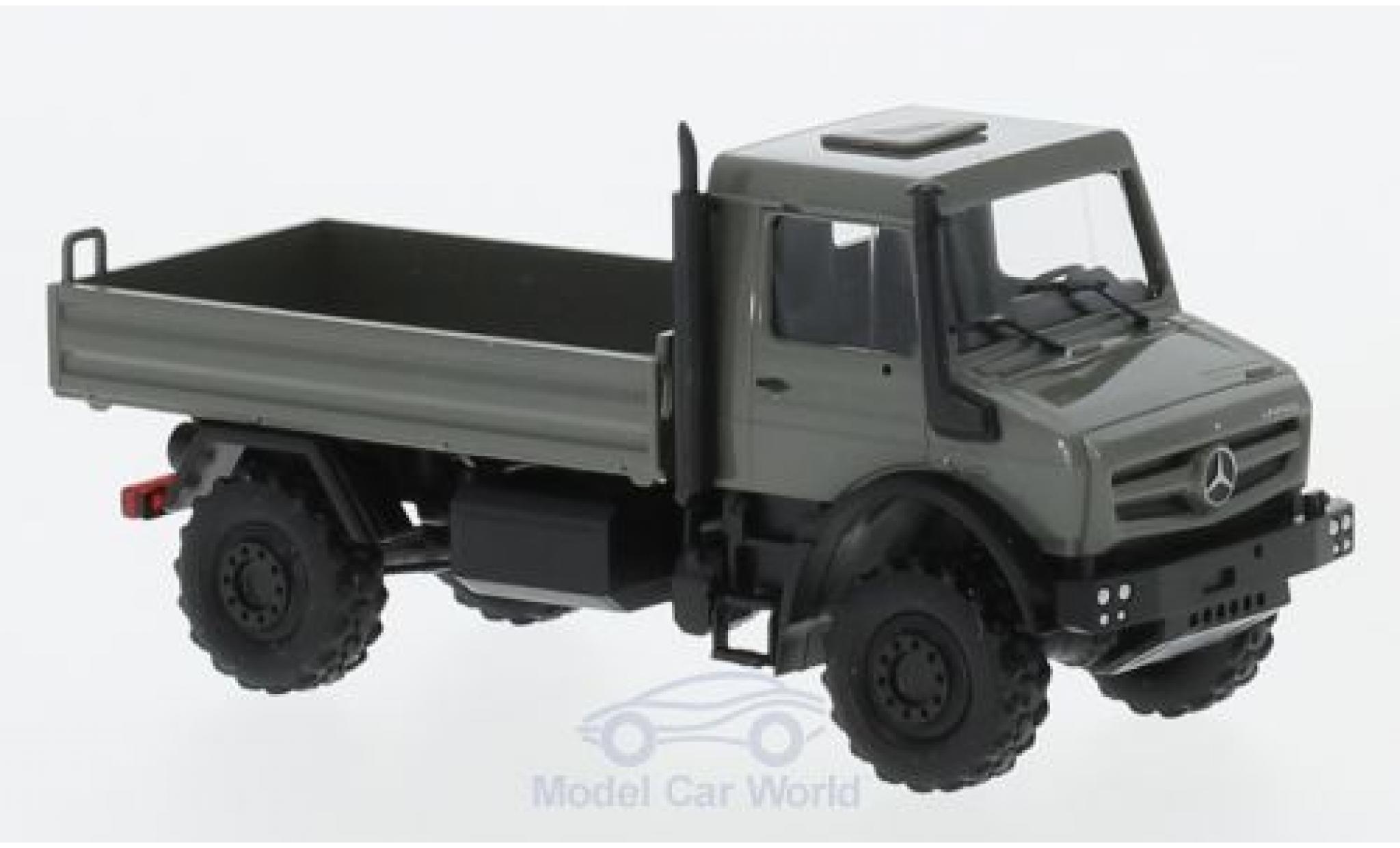 Mercedes Unimog 1/87 Busch U 5023 grey diecast model cars