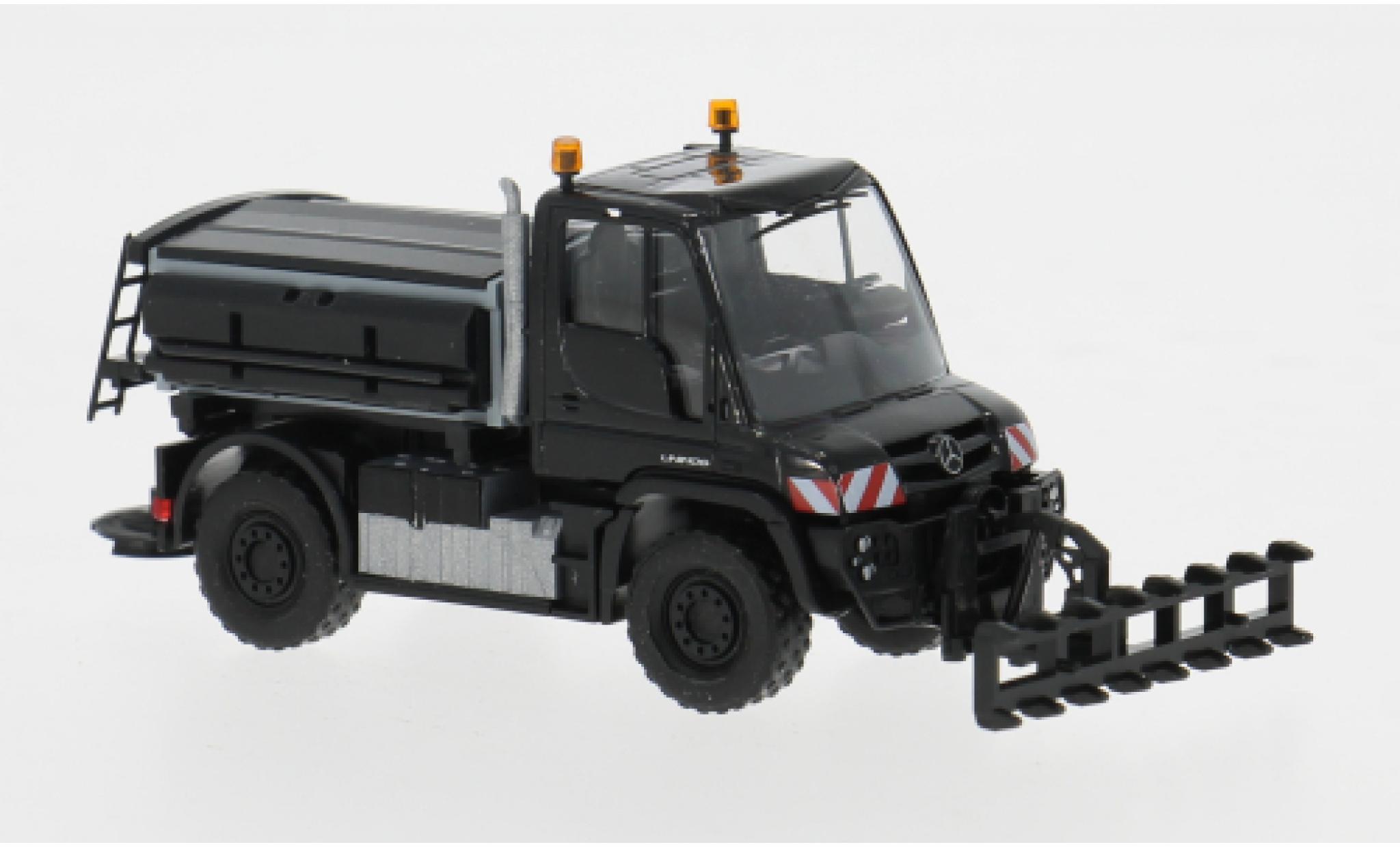 Mercedes Unimog 1/87 Busch U430 black 2013 1:87 diecast model cars