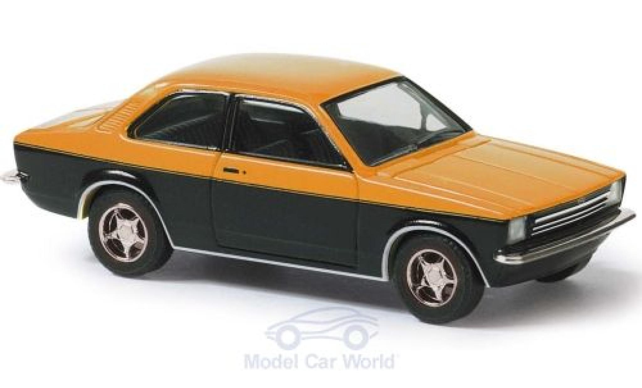 Opel Kadett 1/87 Busch C orange/black 1977 diecast model cars