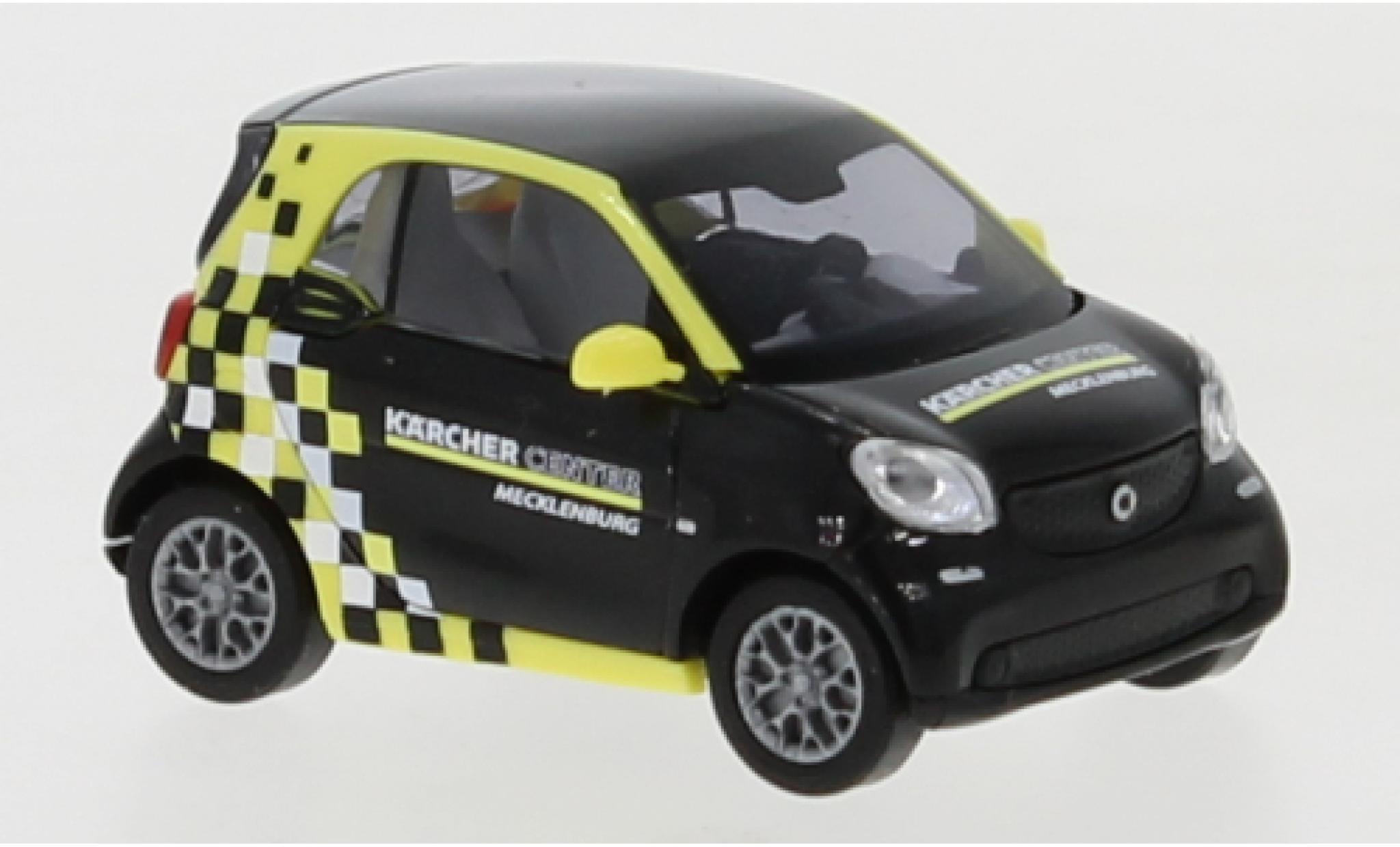 Smart ForTwo 1/87 Busch Fortwo K&auml;rcher Center Mecklenburg 2014 diecast model cars
