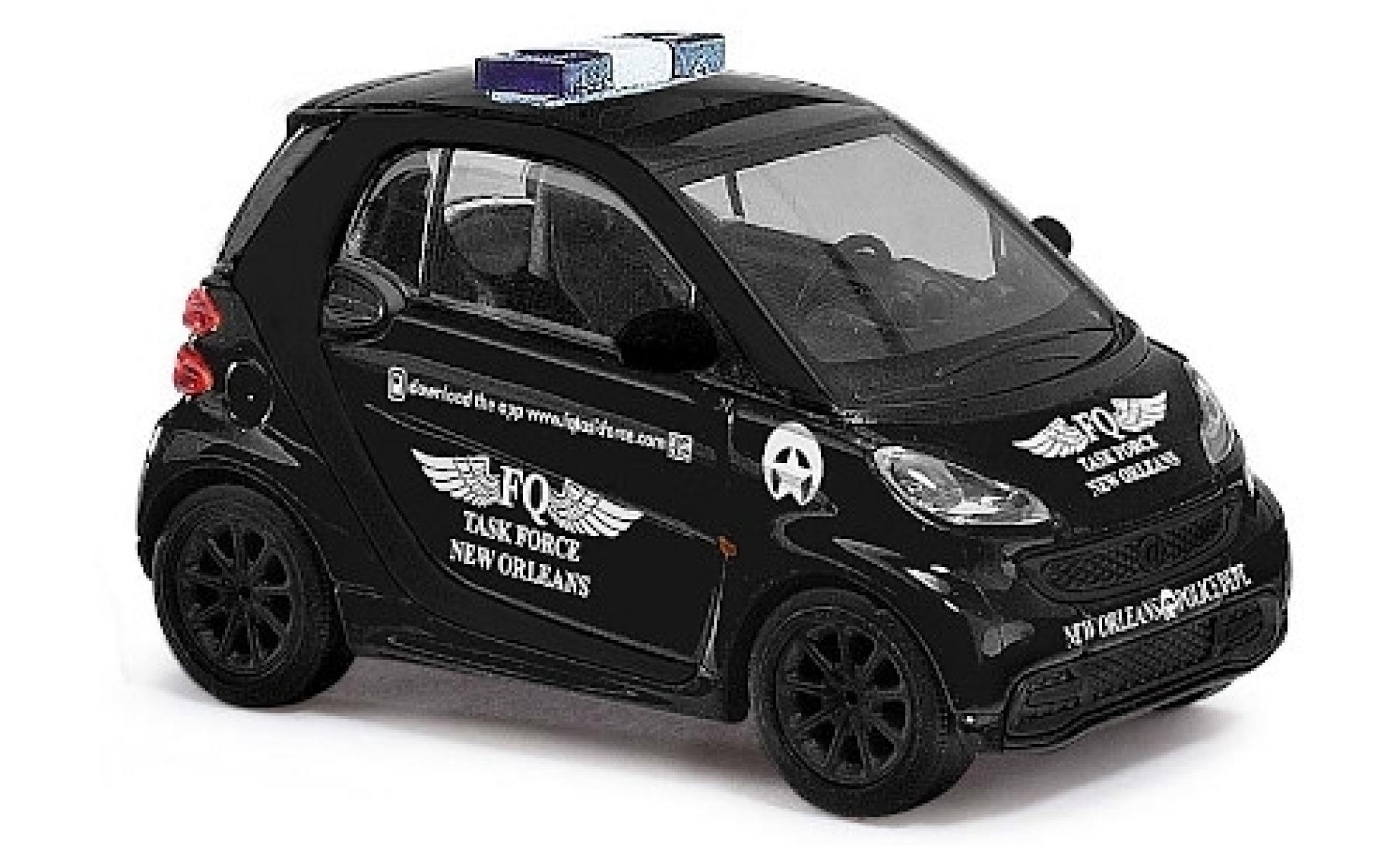 Smart ForTwo 1/87 Busch Fortwo Task Force New Orleans 2012 diecast model cars