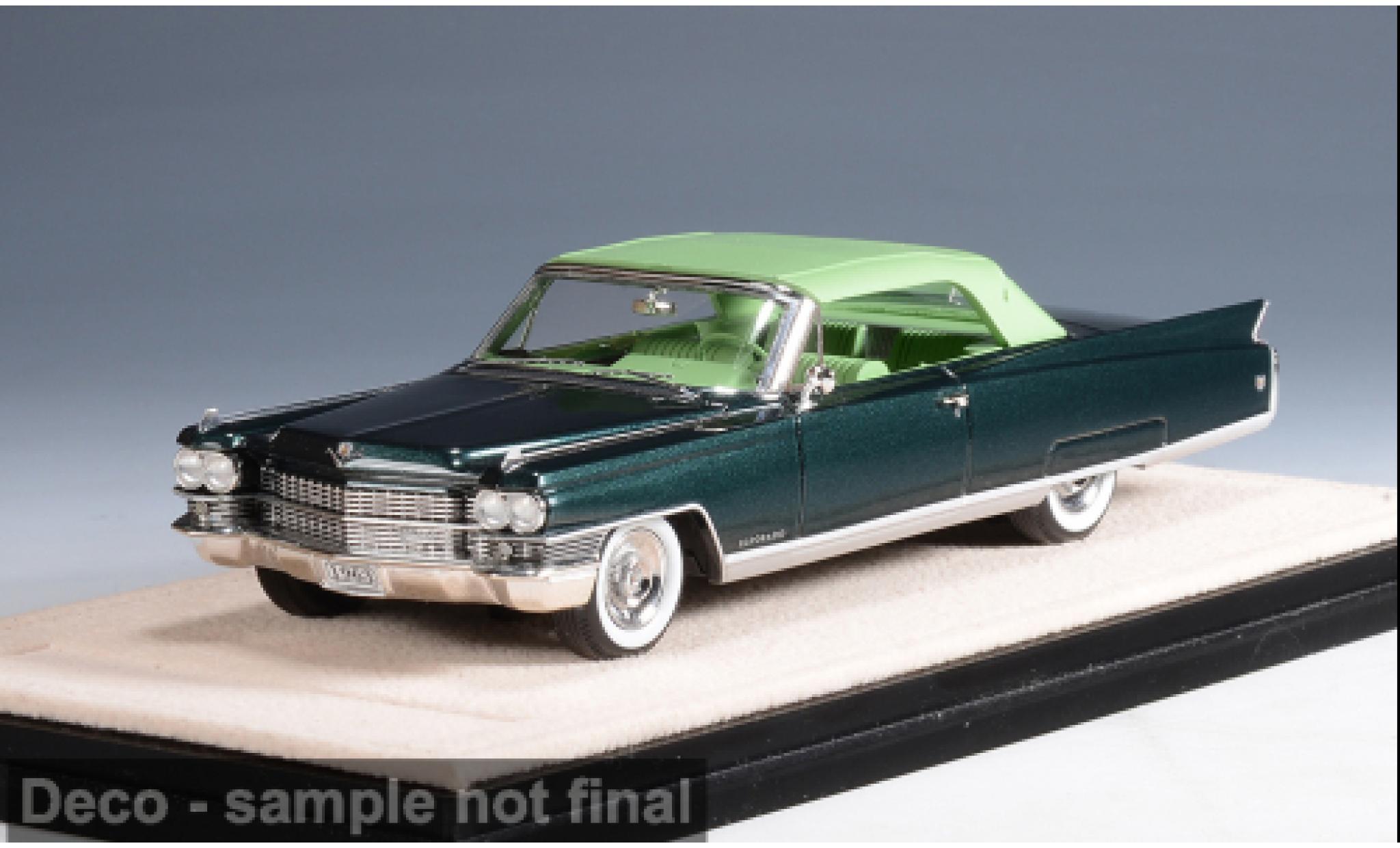 Cadillac Eldorado 1/43 Stamp Models Biarritz green/green 1963 1:43 diecast model cars