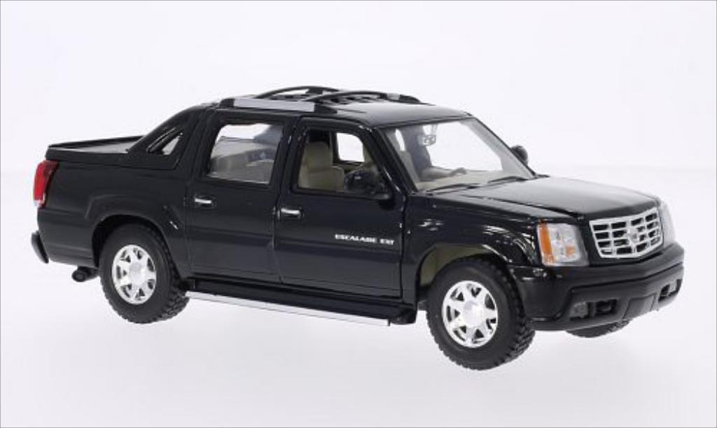 Cadillac Escalade 1/24 Welly EXT black 2002 diecast model cars