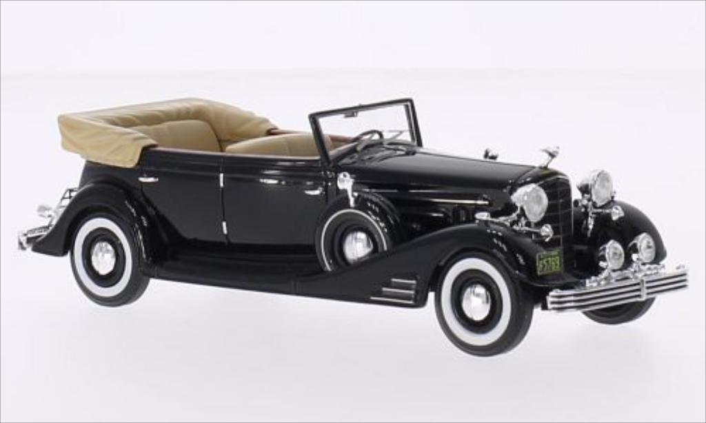 Cadillac Fleetwood 1/43 Neo Allweather Phaeton black 1933 diecast model cars
