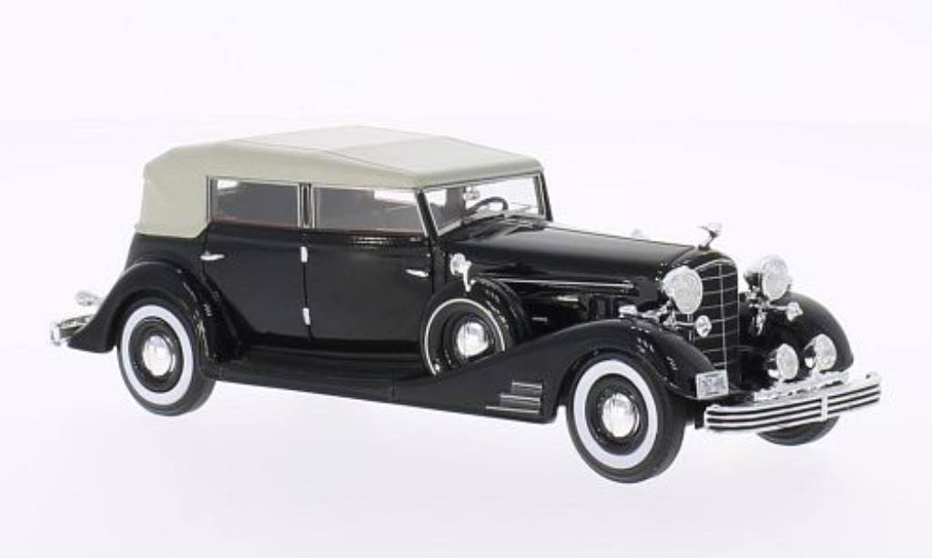 Cadillac Fleetwood 1/43 Neo Allweather Pheaton black 1933 diecast model cars