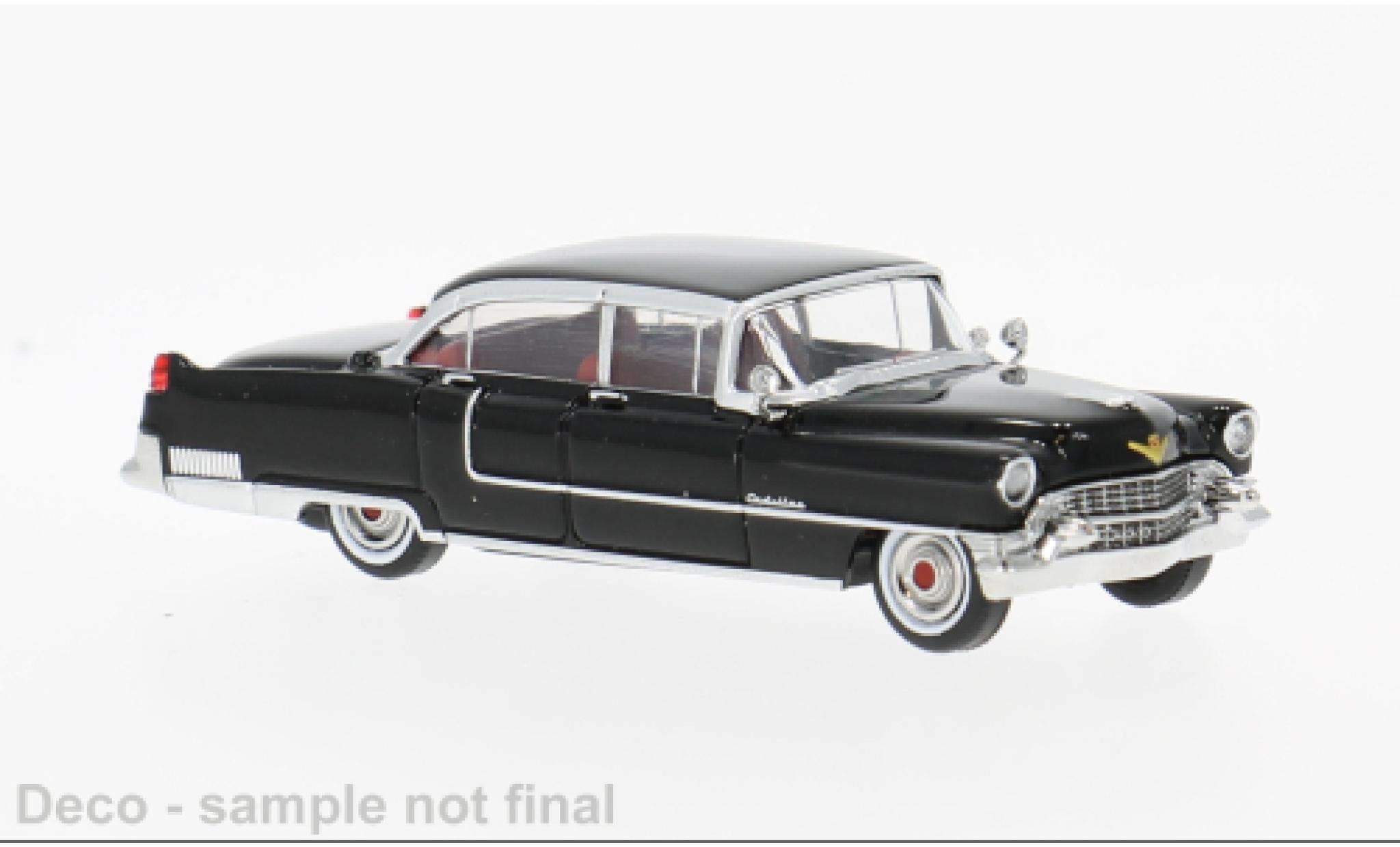 Cadillac Fleetwood 1/87 Brekina black 1955 1:87 diecast model cars