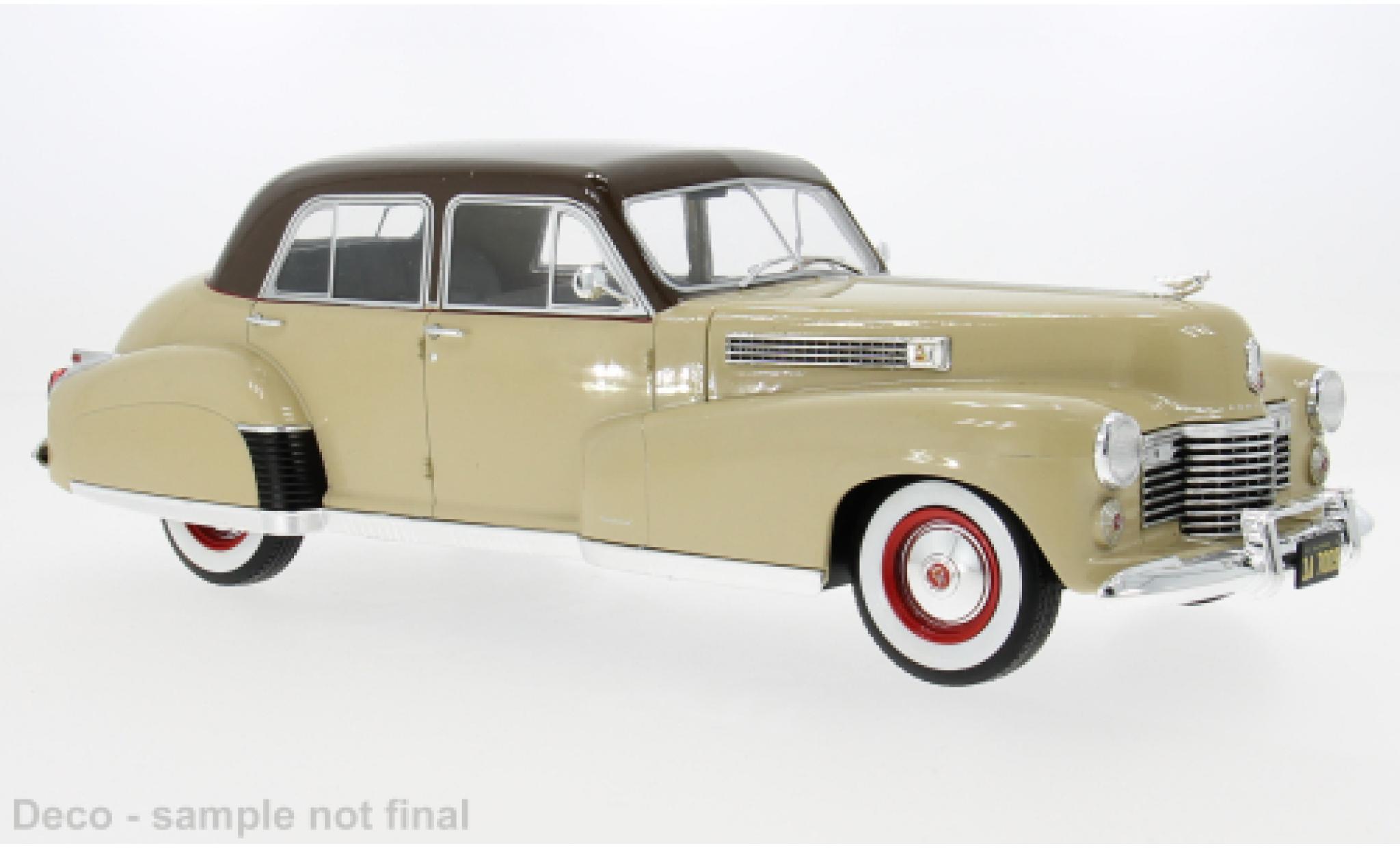 Cadillac Fleetwood 1/18 MCG Series 60 Special Sedan beige/brown 1941 1:18 diecast model cars