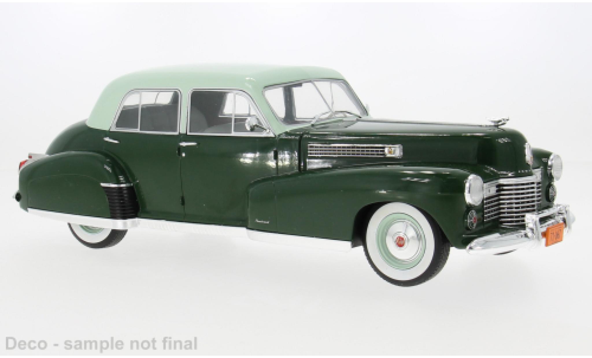Cadillac Fleetwood 1/18 MCG Series 60 Special Sedan green/green 1941 1:18 diecast model cars