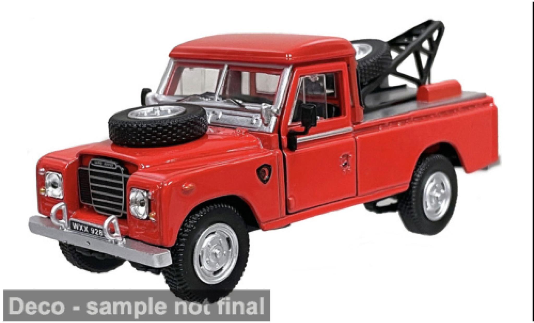 Land Rover Series 1 1/43 Cararama 109 red 1:43 diecast model cars