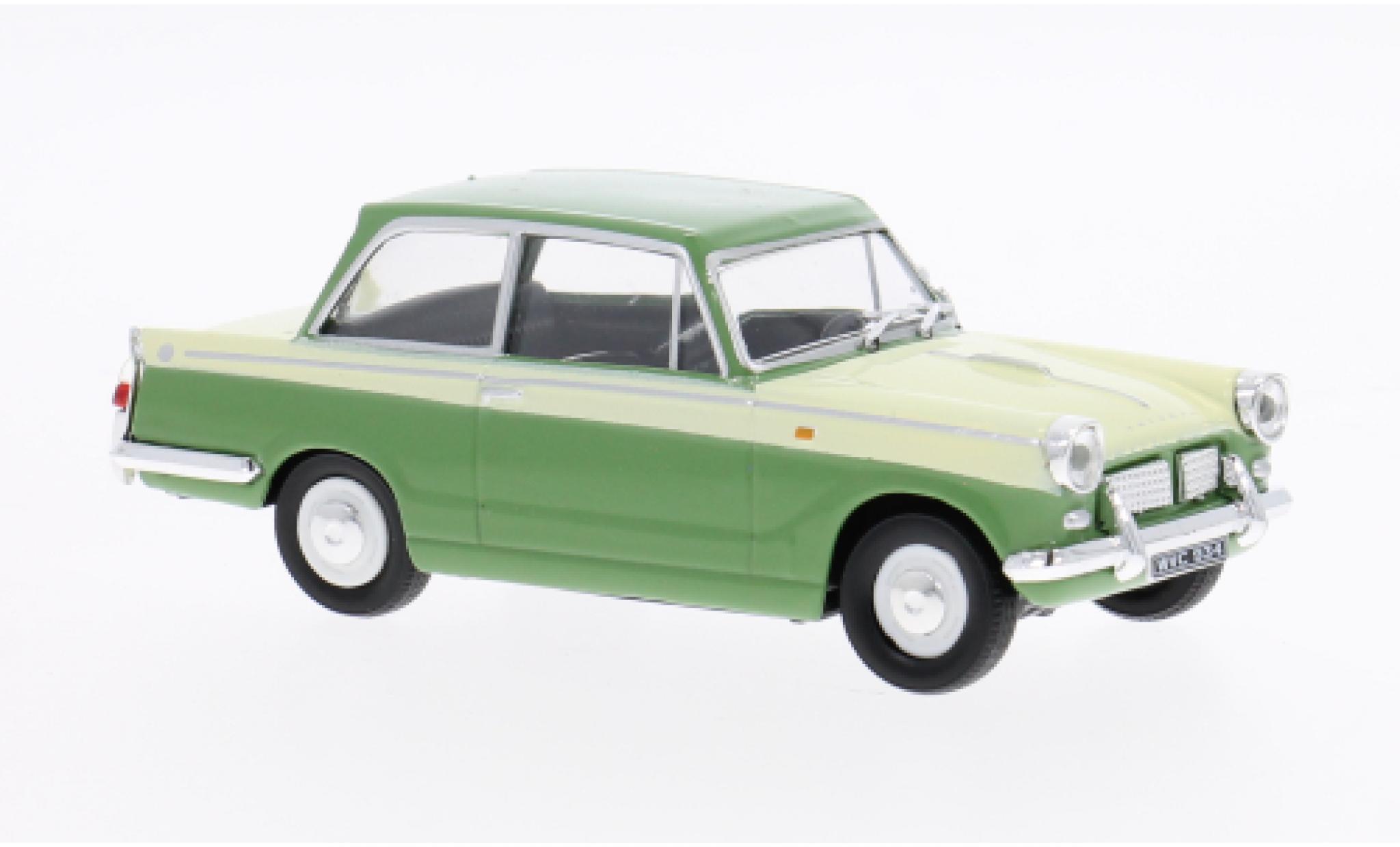 Triumph Herald 1/43 Cararama green/beige 1:43 diecast model cars