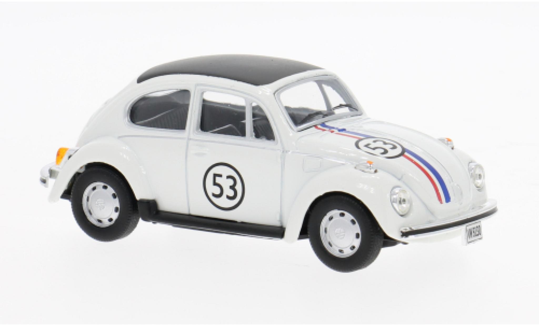 Volkswagen Beetle 1/43 Cararama (K&auml;fer) 1966 Herbie No.53 1:43 diecast model cars