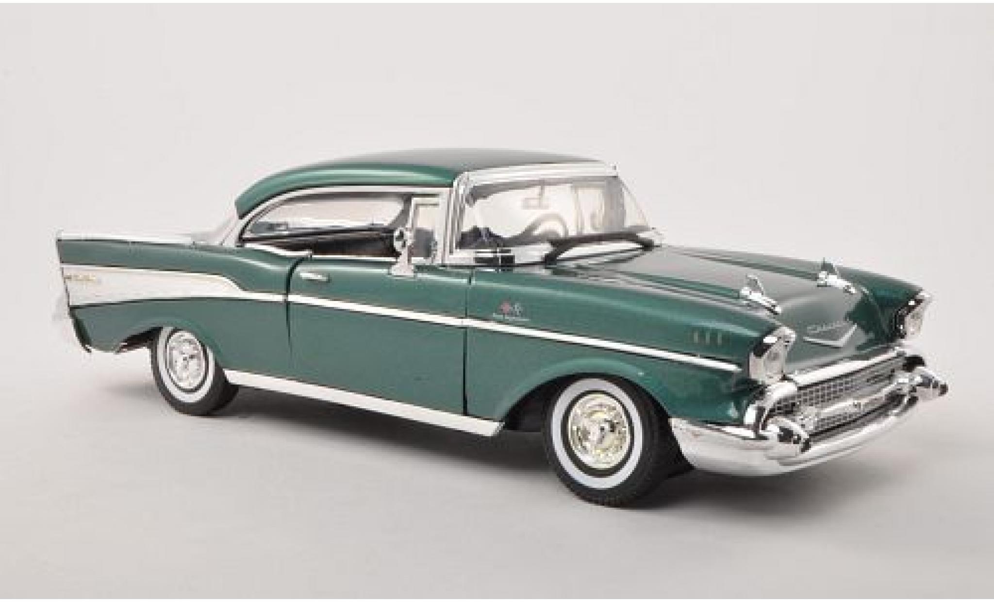 Chevrolet Bel Air 1/18 Motormax green 1:18 diecast model cars