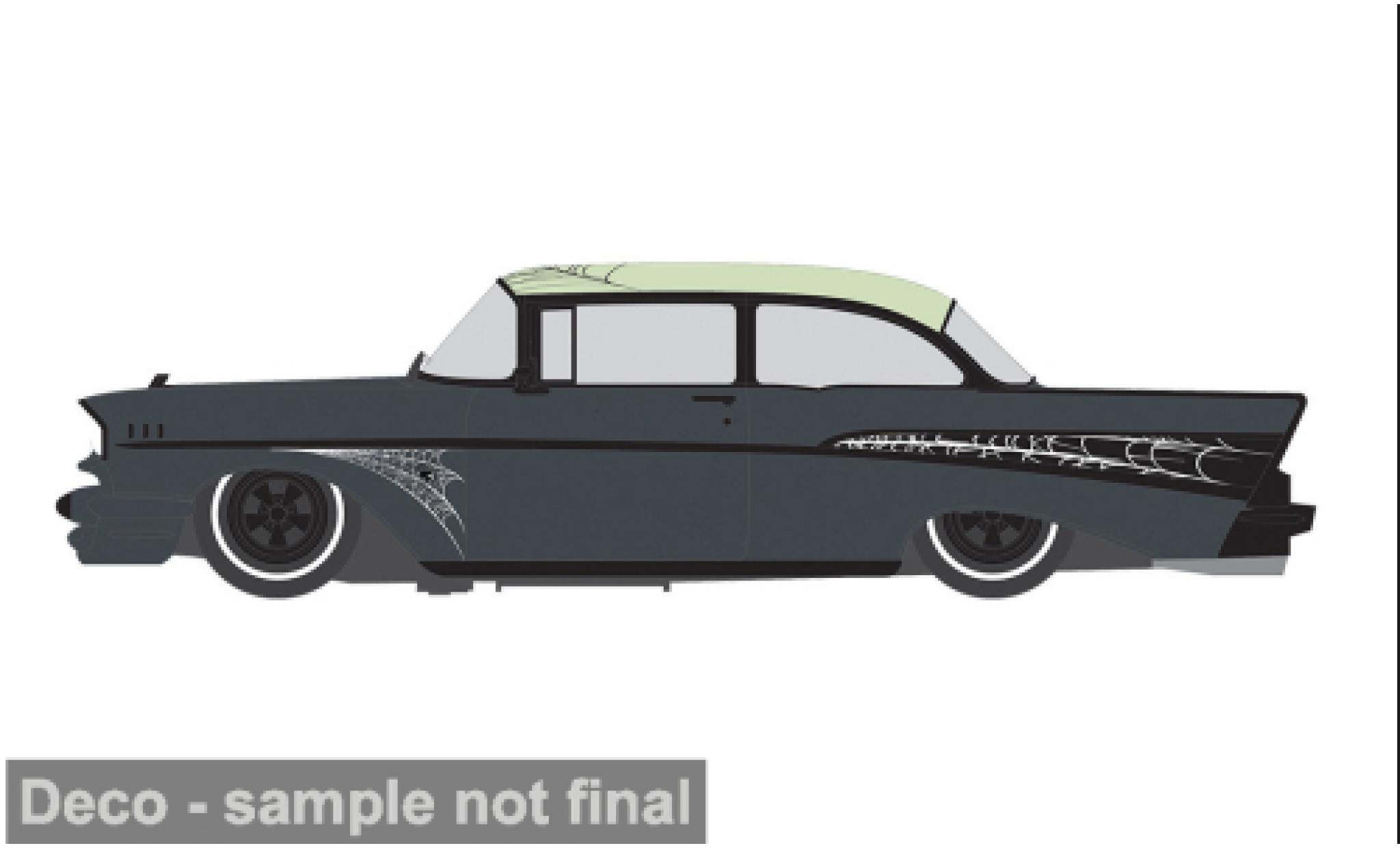 Chevrolet Bel Air 1/64 IXO America - Lowrider 1957 Halloween 1:64 diecast model cars