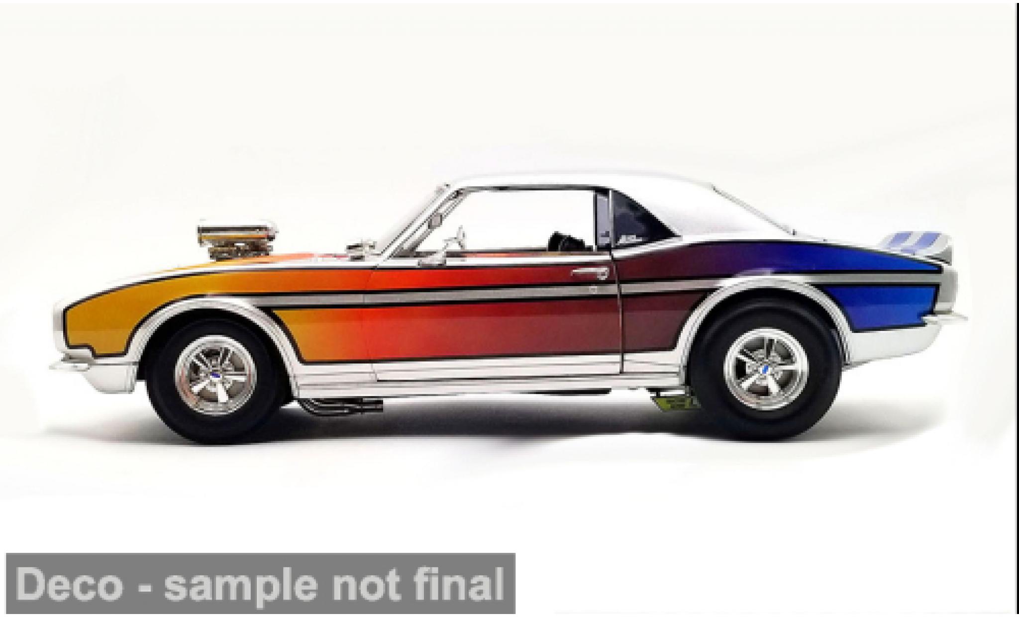 Chevrolet Camaro 1/18 ACME orange/red 1968 1:18 diecast model cars