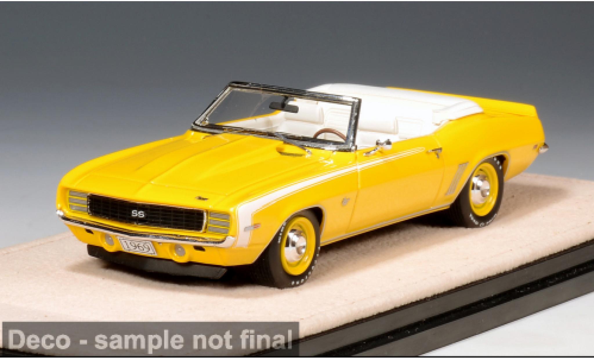 Chevrolet Camaro 1/43 Stamp Models RS/SS yellow 1969 1:43 diecast model cars