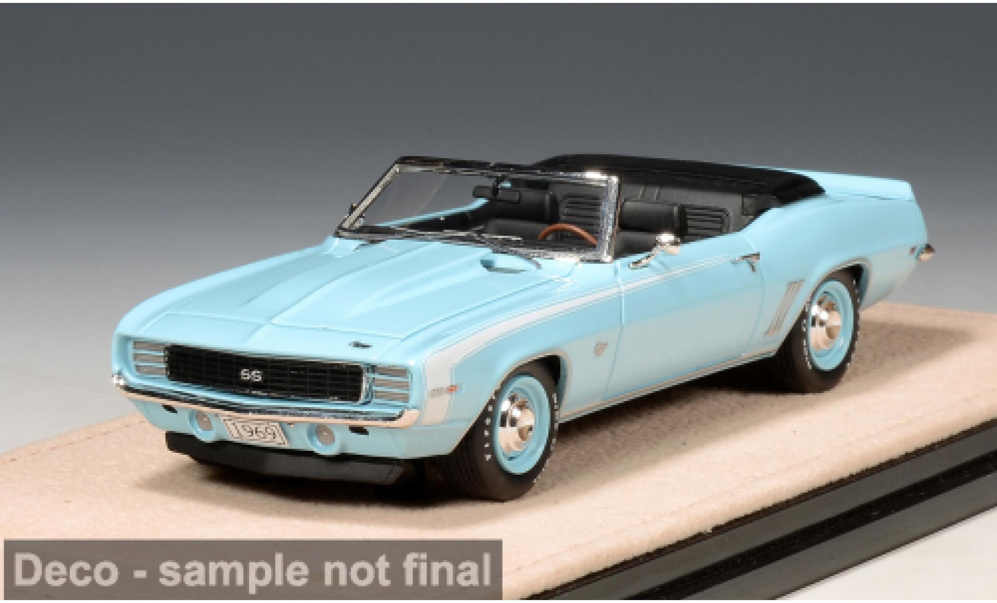 Chevrolet Camaro 1/43 Stamp Models RS/SS blue 1969 1:43 diecast model cars