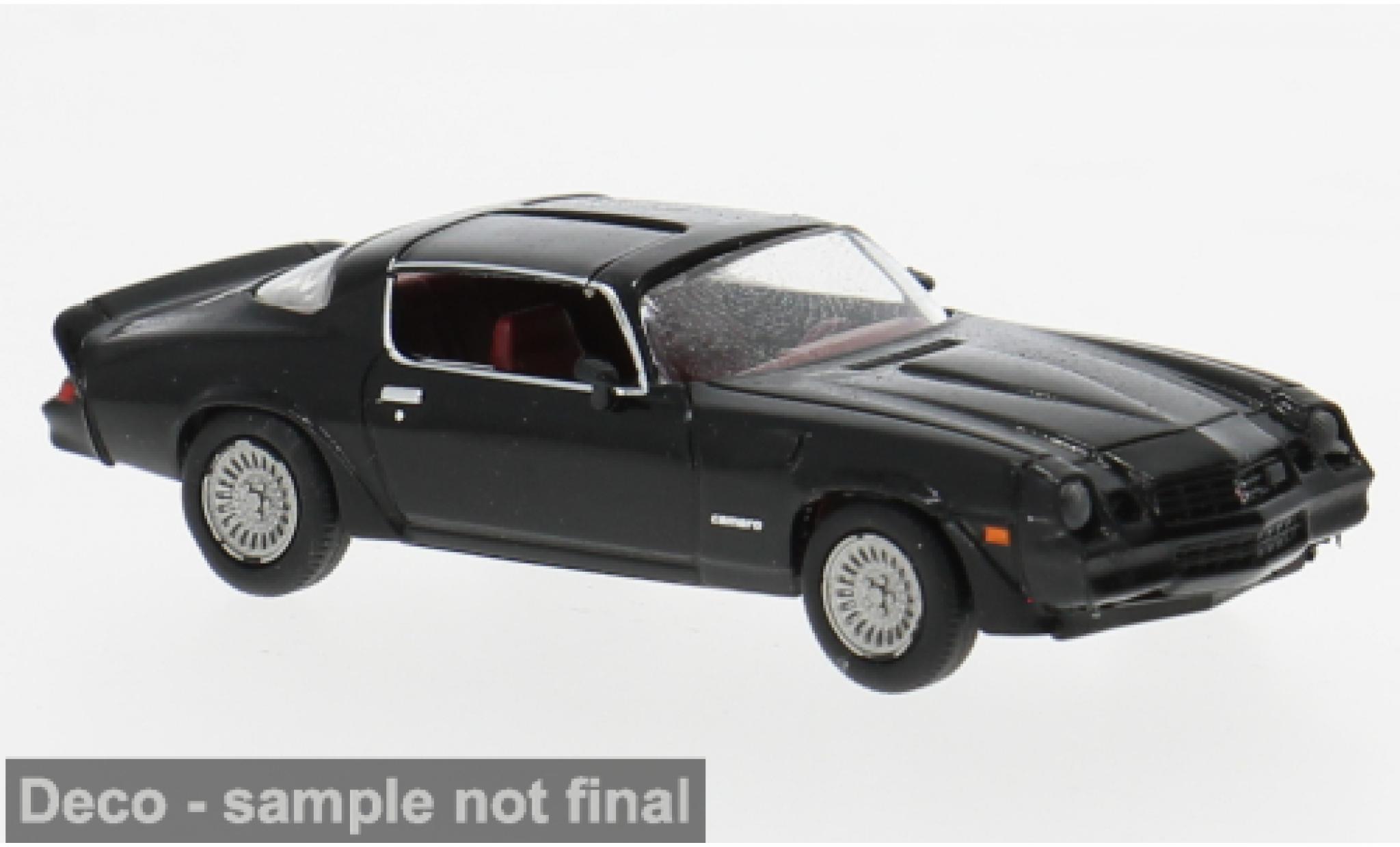 Chevrolet Camaro 1/87 Brekina black 1980 1:87 diecast model cars