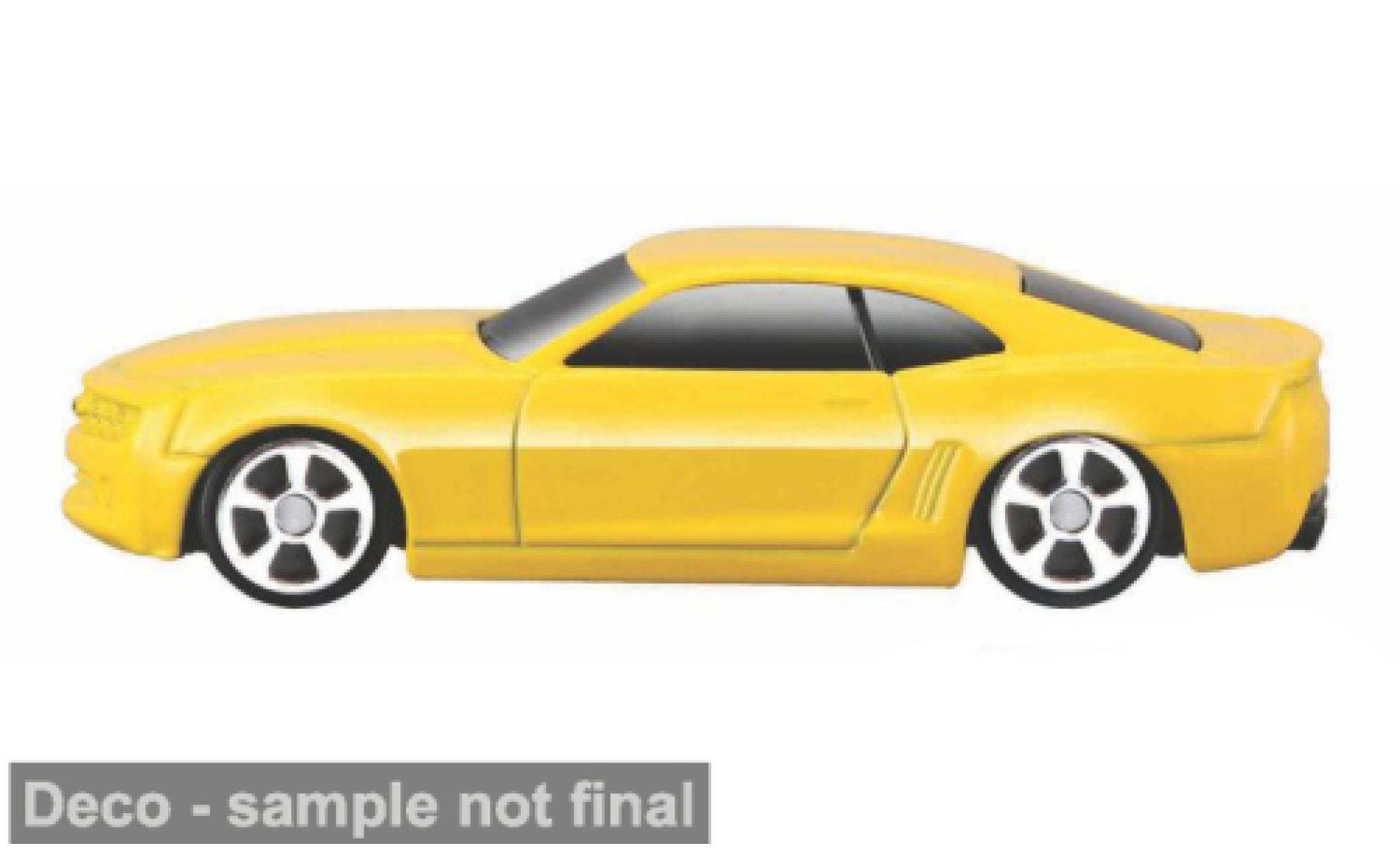Chevrolet Camaro 1/64 Maisto SS RS yellow 2016 1:64 diecast model cars